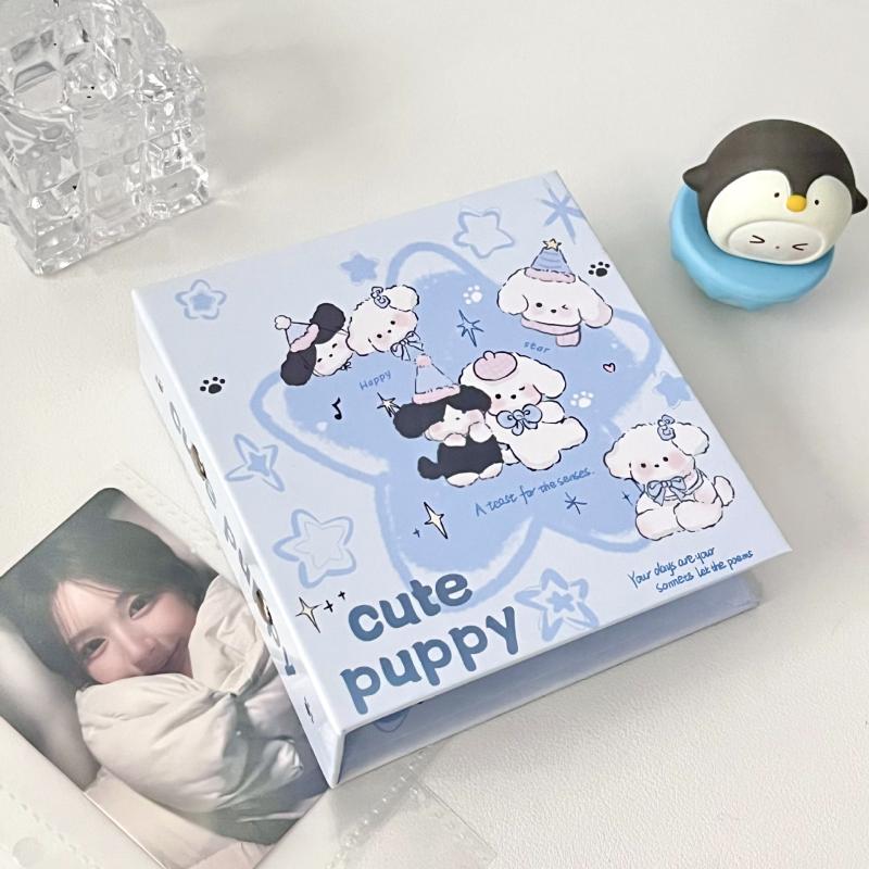 Фотоальбом с дизайном бабочки/щенка, на кольцах, размер 3 дюйма, коллекция фотокарточек, корейский, для студентов, для хранения фотографий
Фотоальбом с дизайном бабочки/щенка, на кольцах, размер 3 дюйма, коллекция фотокарточек, корейский, для студентов, для хранения фотографий