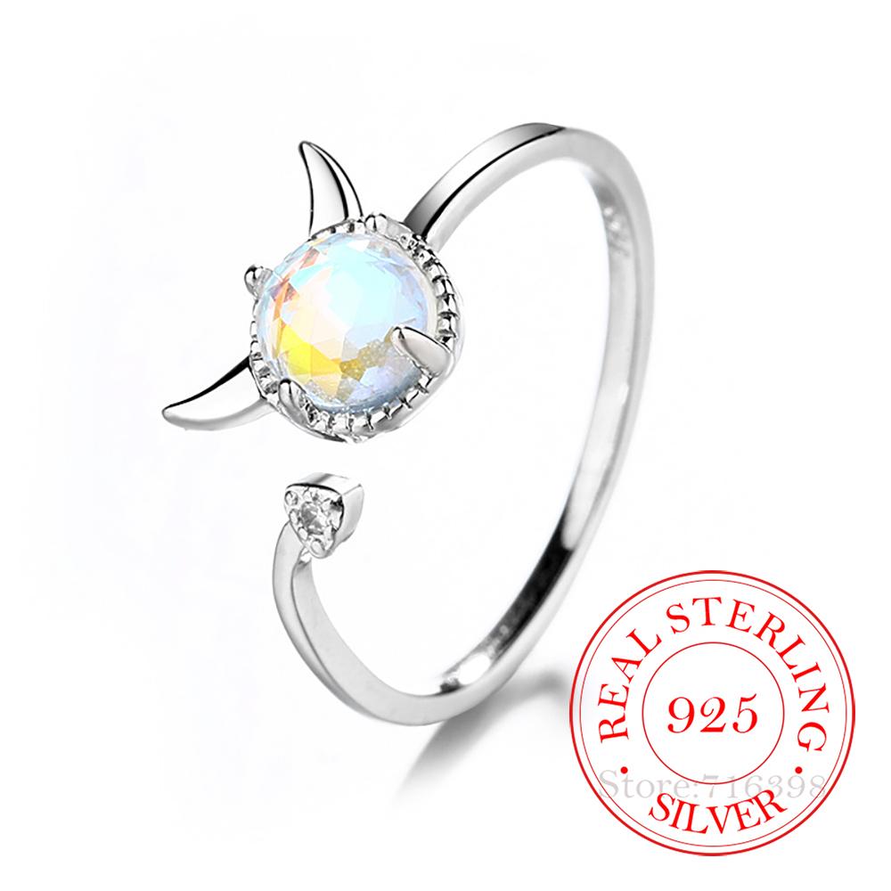 Real Money 925 Sterling Silver Sweet Moonstone Devil Finger Rings For Women Girls Money 925 Wedding Party Jewelry Gift :One Size
Real Money 925 Sterling Silver Sweet Moonstone Devil Finger Rings For Women Girls Money 925 Wedding Party Jewelry Gift :One Size