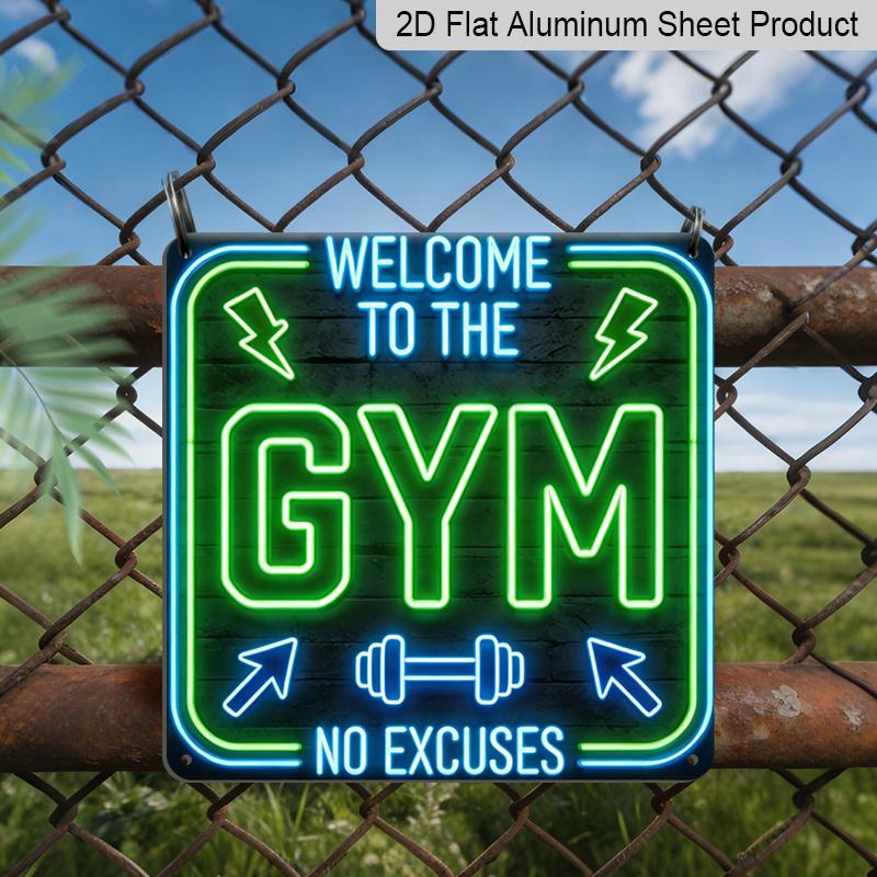 2D Flat 1pc, Neon Gym Room Retro Metal Sign, Outdoor Wall Art, Retro Metal Sign, Home Gym Wall Decor, Workout Room Decor, Fitness Studio Decor, for 20*20cm
2D Flat 1pc, Neon Gym Room Retro Metal Sign, Outdoor Wall Art, Retro Metal Sign, Home Gym Wall Decor, Workout Room Decor, Fitness Studio Decor, for 20*20cm