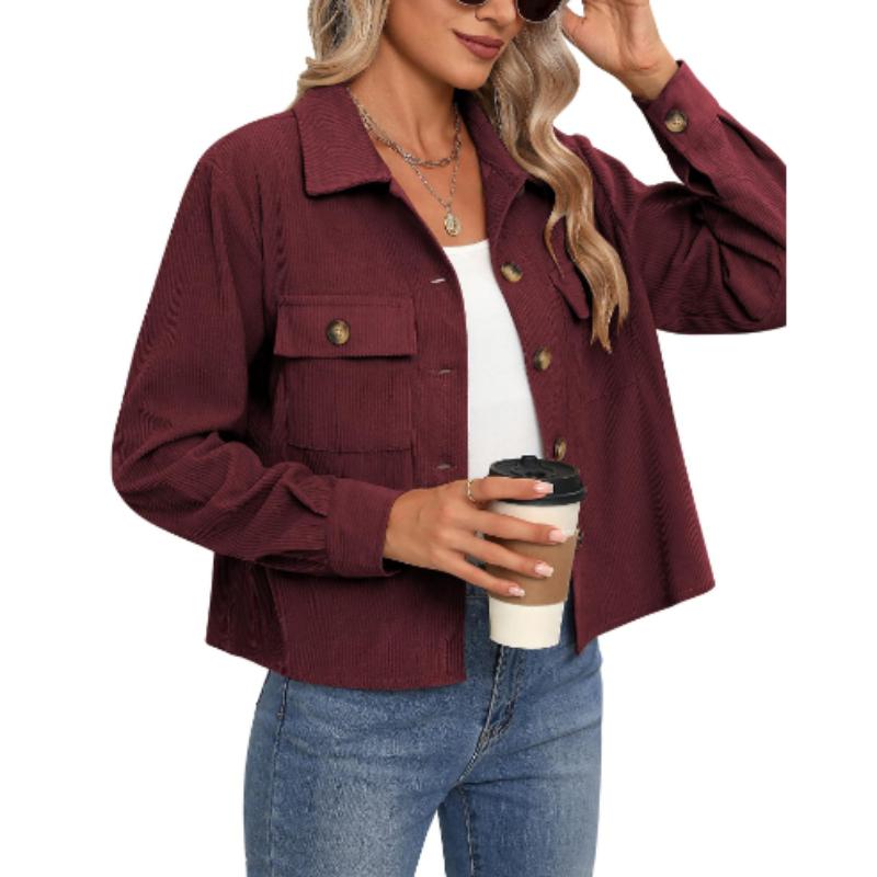 Стильная однотонная куртка с длинными рукавами и застежкой на пуговицы спереди — мягкая, дышащая и удобная для весны и осени XL
Стильная однотонная куртка с длинными рукавами и застежкой на пуговицы спереди — мягкая, дышащая и удобная для весны и осени XL