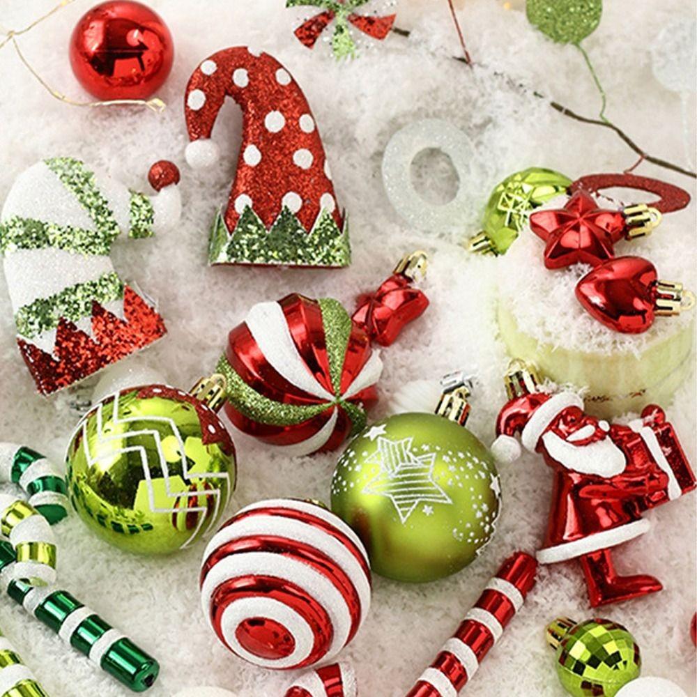50pcs Shatterproof Electroplated Christmas Hanging Balls Merry Christmas Decoration Style 1
50pcs Shatterproof Electroplated Christmas Hanging Balls Merry Christmas Decoration Style 1