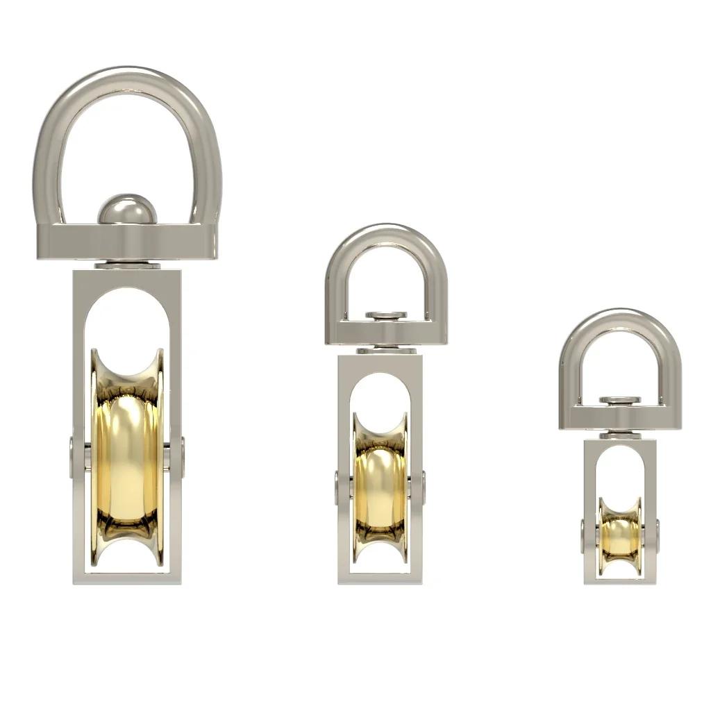 1pcs 43/58/86mm Single/Double Wheels Metal Sheave Zinc Alloy Pulley Crown Block and Tackle Lifting Wheel Mini Double Pulley Moving-Single-43mm
1pcs 43/58/86mm Single/Double Wheels Metal Sheave Zinc Alloy Pulley Crown Block and Tackle Lifting Wheel Mini Double Pulley Moving-Single-43mm