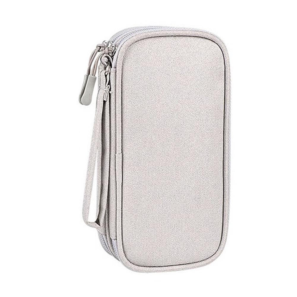 Portable Digital Organizer Bag with Multiple Compartments to Store Chargers Cables Power Banks and USB Devices Safely сірий колір
Portable Digital Organizer Bag with Multiple Compartments to Store Chargers Cables Power Banks and USB Devices Safely сірий колір