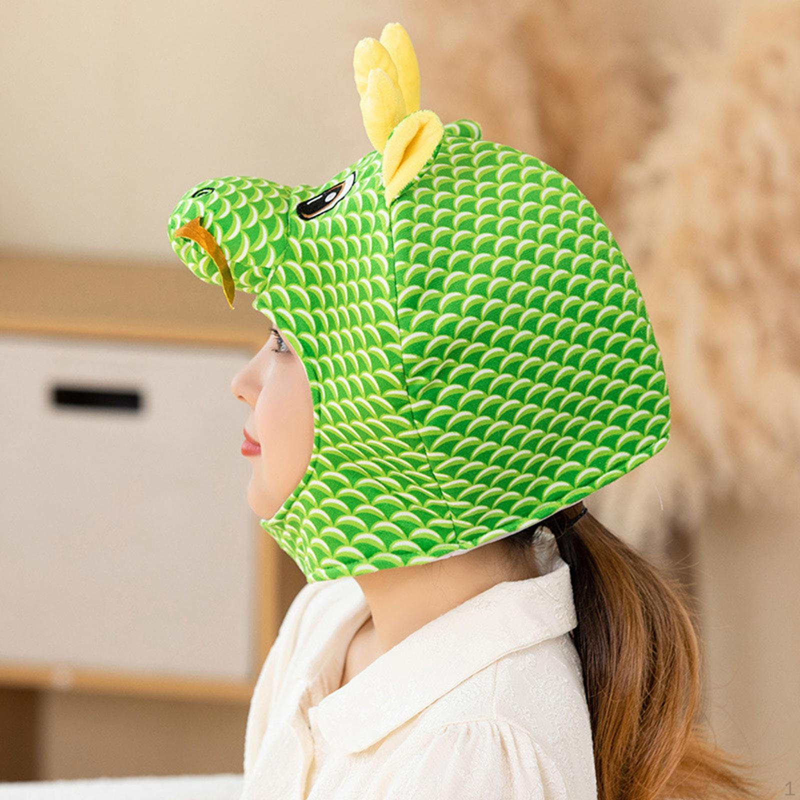 Дышащая плюшевая шапка-дракон, головной убор для вечеринки, милый карнавальный головной убор для Хэллоуина зелёный
Дышащая плюшевая шапка-дракон, головной убор для вечеринки, милый карнавальный головной убор для Хэллоуина зелёный