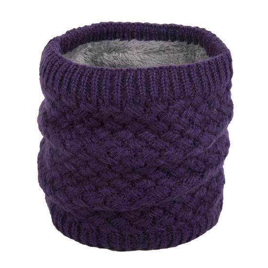 Winter Women Men Solid Color Thickened Fleece Knitted Neckerchief Warm Scarf темно-фиолетового
Winter Women Men Solid Color Thickened Fleece Knitted Neckerchief Warm Scarf темно-фиолетового