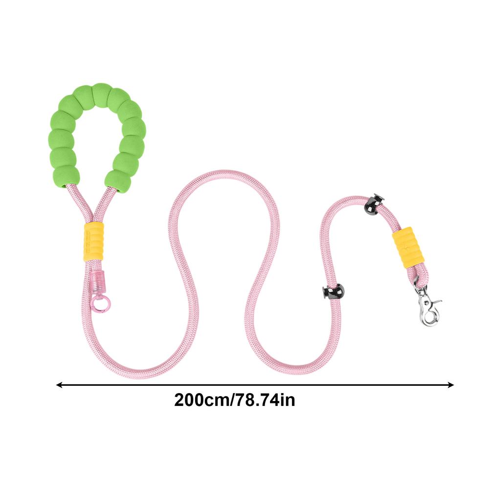 Cable For Medium Dogs 6.6 Ft Heavy Duty Rope Pet Supplies With Foam Handle Thick Cable For Large Breed Dogs For Hiking Camping
Cable For Medium Dogs 6.6 Ft Heavy Duty Rope Pet Supplies With Foam Handle Thick Cable For Large Breed Dogs For Hiking Camping