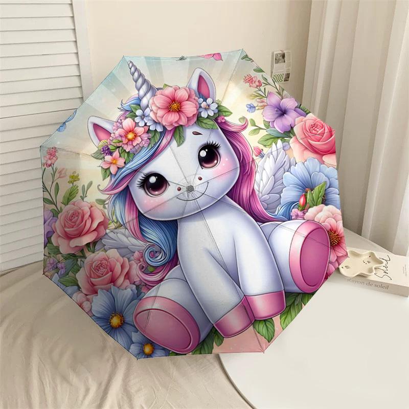 1PC Unicorn Flowers Umbrella-8-Rib Reinforced Portable Folding Travel Suitable for All Seasons Outdoor Daily Use-G389
1PC Unicorn Flowers Umbrella-8-Rib Reinforced Portable Folding Travel Suitable for All Seasons Outdoor Daily Use-G389