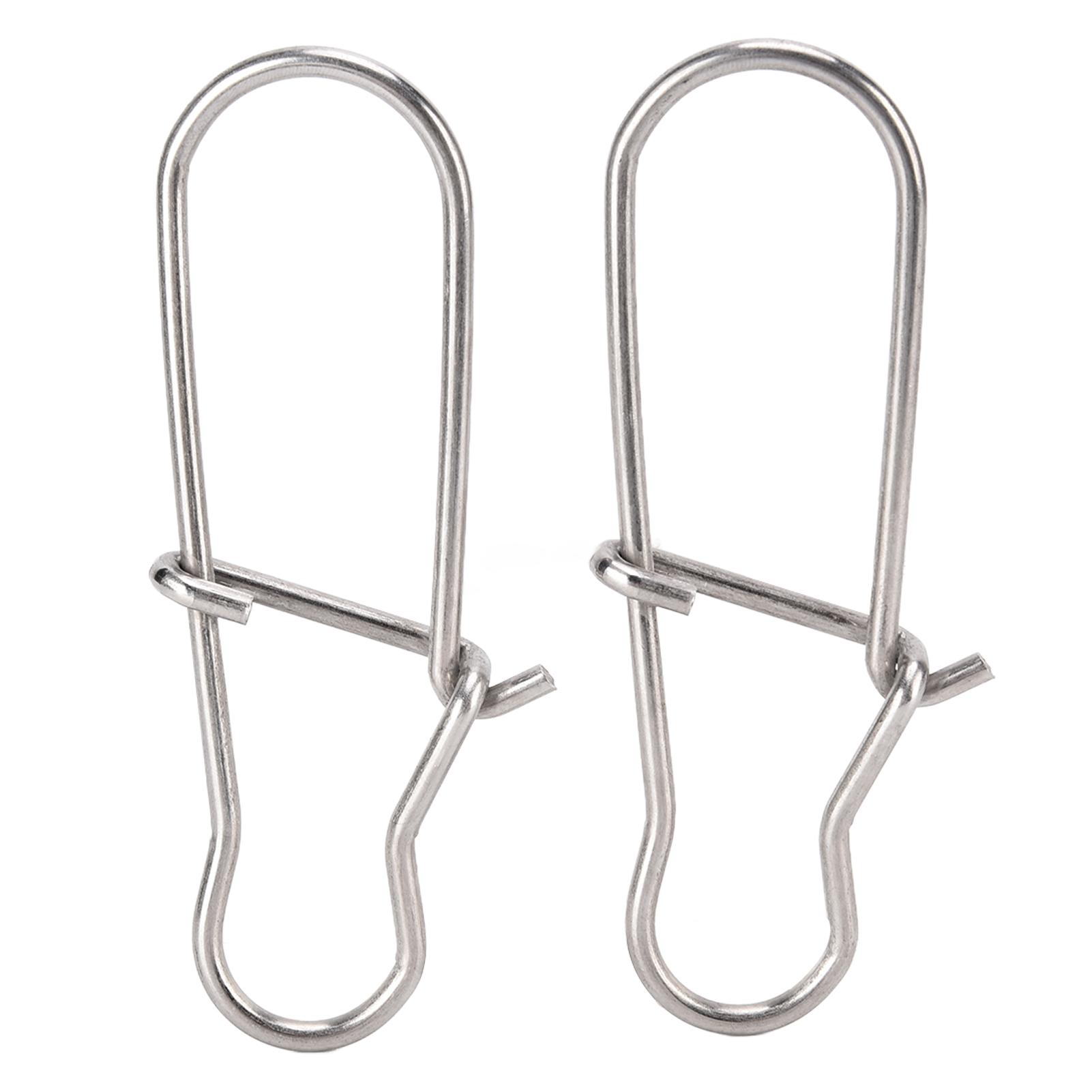 2Pcs Fishing Clips Stainless Steel Oversized Enhanced Pins Fishing Supplies Accessories for Large Fish
2Pcs Fishing Clips Stainless Steel Oversized Enhanced Pins Fishing Supplies Accessories for Large Fish