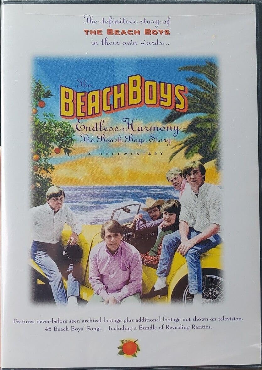 DVD BEACH BOYS - Beach Boys: Endless Harmony 724349235397PRO Brother Records 2000 US Rock Used
DVD BEACH BOYS - Beach Boys: Endless Harmony 724349235397PRO Brother Records 2000 US Rock Used