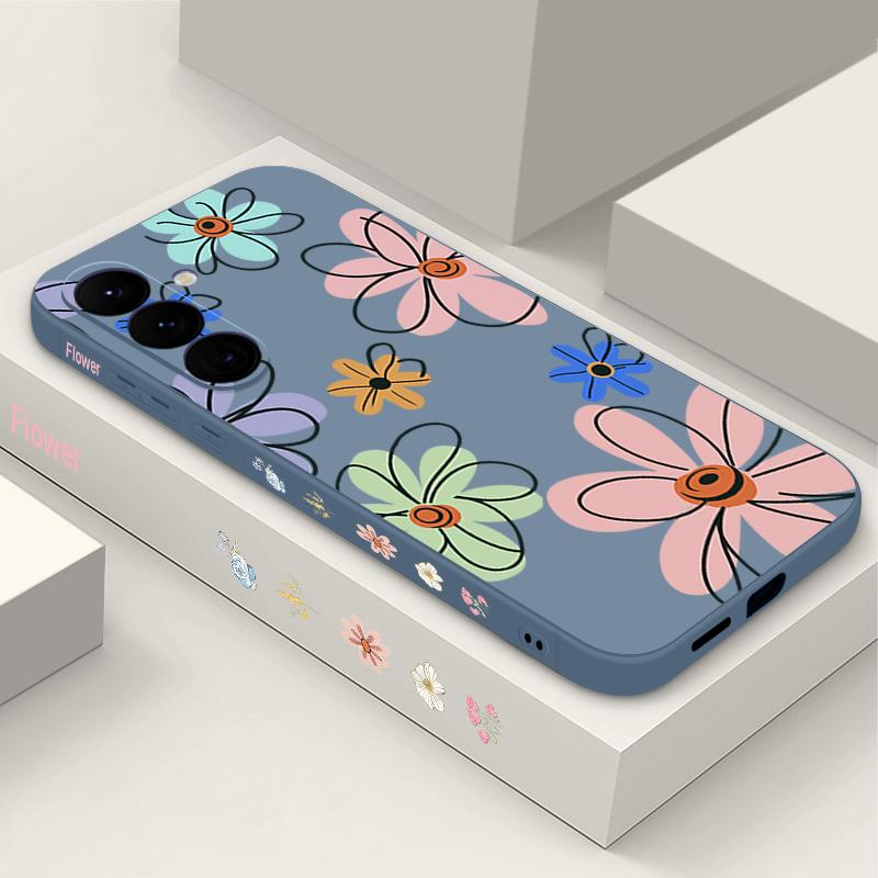Cute Daisies Flower Pattern Case For Samsung Galaxy S25 S24 Ultra S23 S22 Plus S21 FE A15 A16 A17 A35 A36 A54 A55 A56 5G Funda Galaxy A17
Cute Daisies Flower Pattern Case For Samsung Galaxy S25 S24 Ultra S23 S22 Plus S21 FE A15 A16 A17 A35 A36 A54 A55 A56 5G Funda Galaxy A17