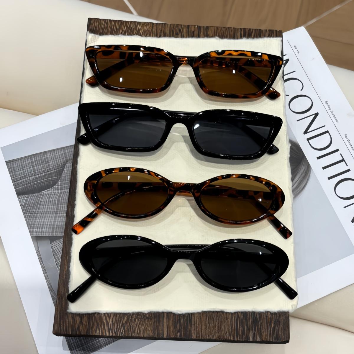 4pcs European and American retro fashion Y2K sunglasses for summer sun shading, sun protection, UV protection, lightweight sungl
4pcs European and American retro fashion Y2K sunglasses for summer sun shading, sun protection, UV protection, lightweight sungl