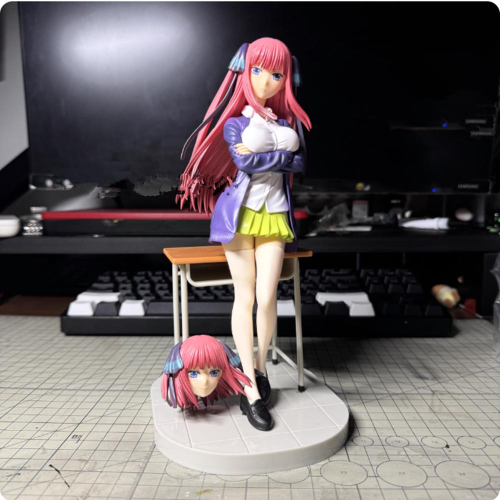 21cm The Quintessential Quintuplets Nakano Nino 1/8 PVC Action Figure Anime Figure Model Toys Collection Doll Gift without box
21cm The Quintessential Quintuplets Nakano Nino 1/8 PVC Action Figure Anime Figure Model Toys Collection Doll Gift without box