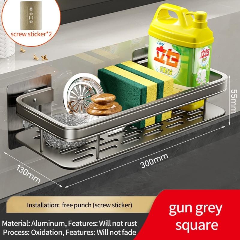 No Drill Adhesive Kitchen Shelf Cleaning Cloth Storage Draining Rack Household Detergent Sponge Rack Water Sink Water Sink
No Drill Adhesive Kitchen Shelf Cleaning Cloth Storage Draining Rack Household Detergent Sponge Rack Water Sink Water Sink