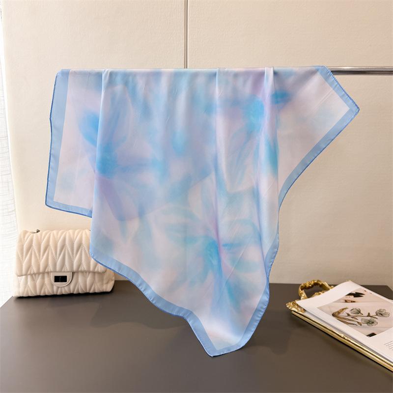 Elegant 70Cm Square Printed Women Scarf Silk Satin Scarves Shawl Designer Headband Hijab Bandana Wrap Bufanda Lady Kerchief 70x70cm
Elegant 70Cm Square Printed Women Scarf Silk Satin Scarves Shawl Designer Headband Hijab Bandana Wrap Bufanda Lady Kerchief 70x70cm