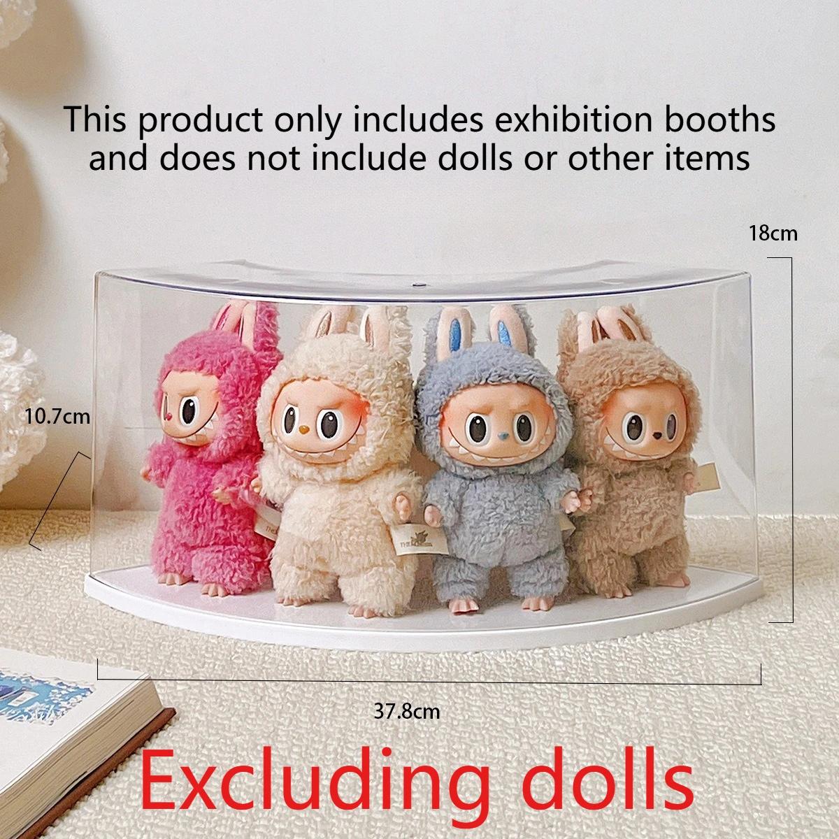 Transparent fan-shaped display stand with cover dustproof waterproof doll model character storage display stand home decoration As shown
Transparent fan-shaped display stand with cover dustproof waterproof doll model character storage display stand home decoration As shown