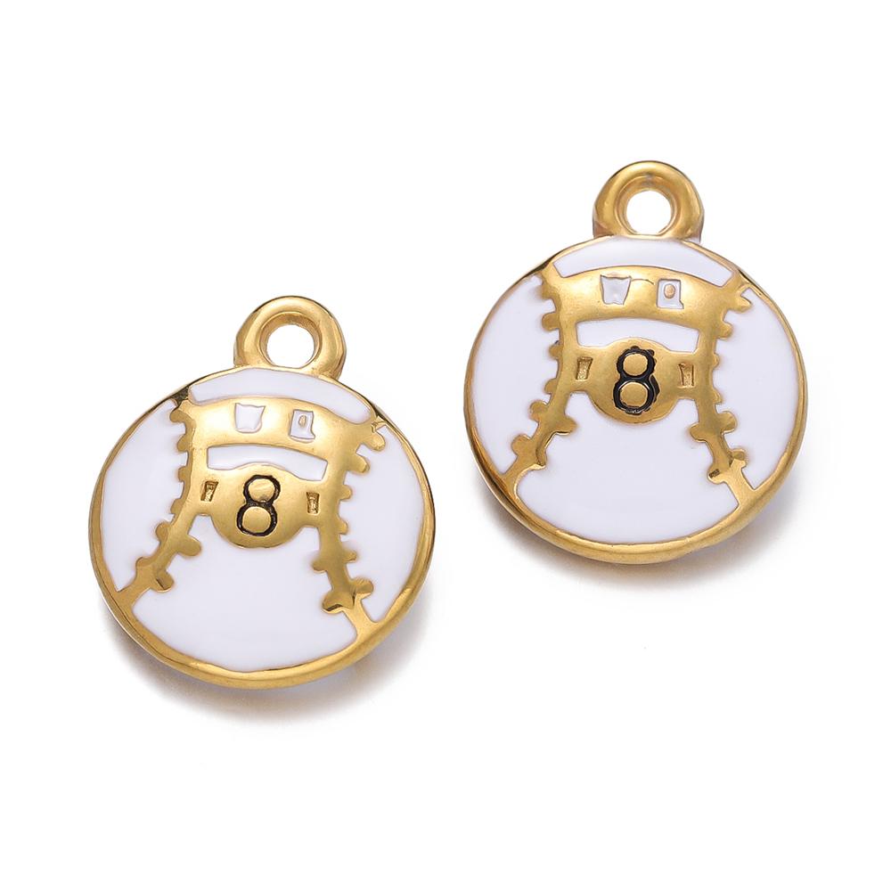 2Pcs/Pack Stainless Steel 304 Round Shape Charms Pendants For Handmade DIY Necklace Bracelet Jewelry Making Accessories білий
2Pcs/Pack Stainless Steel 304 Round Shape Charms Pendants For Handmade DIY Necklace Bracelet Jewelry Making Accessories білий