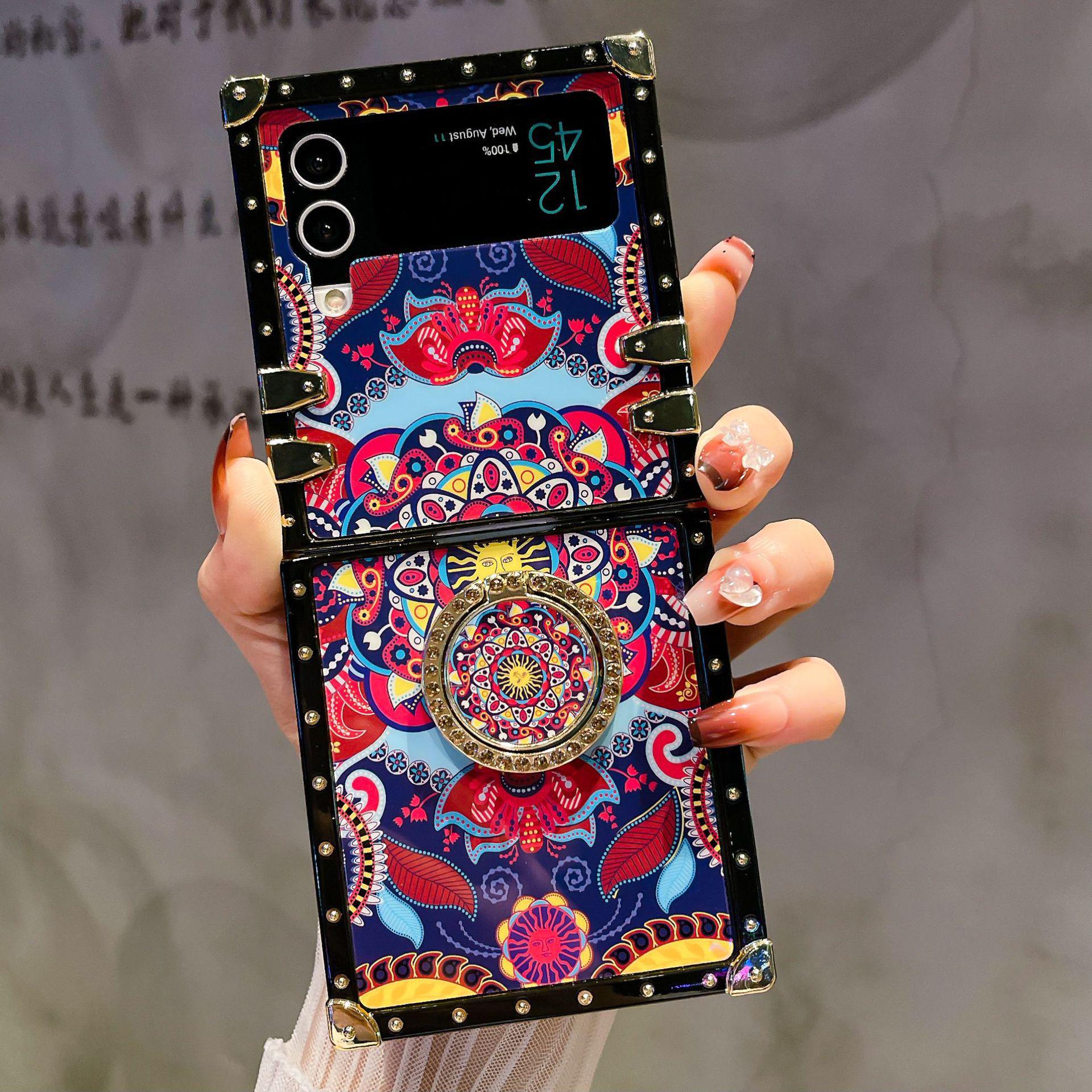Samsung ZFLIP5/6 Colorful Wind Chime Foldable Anti-Fall Phone Case Holder ZFLIP 4
Samsung ZFLIP5/6 Colorful Wind Chime Foldable Anti-Fall Phone Case Holder ZFLIP 4