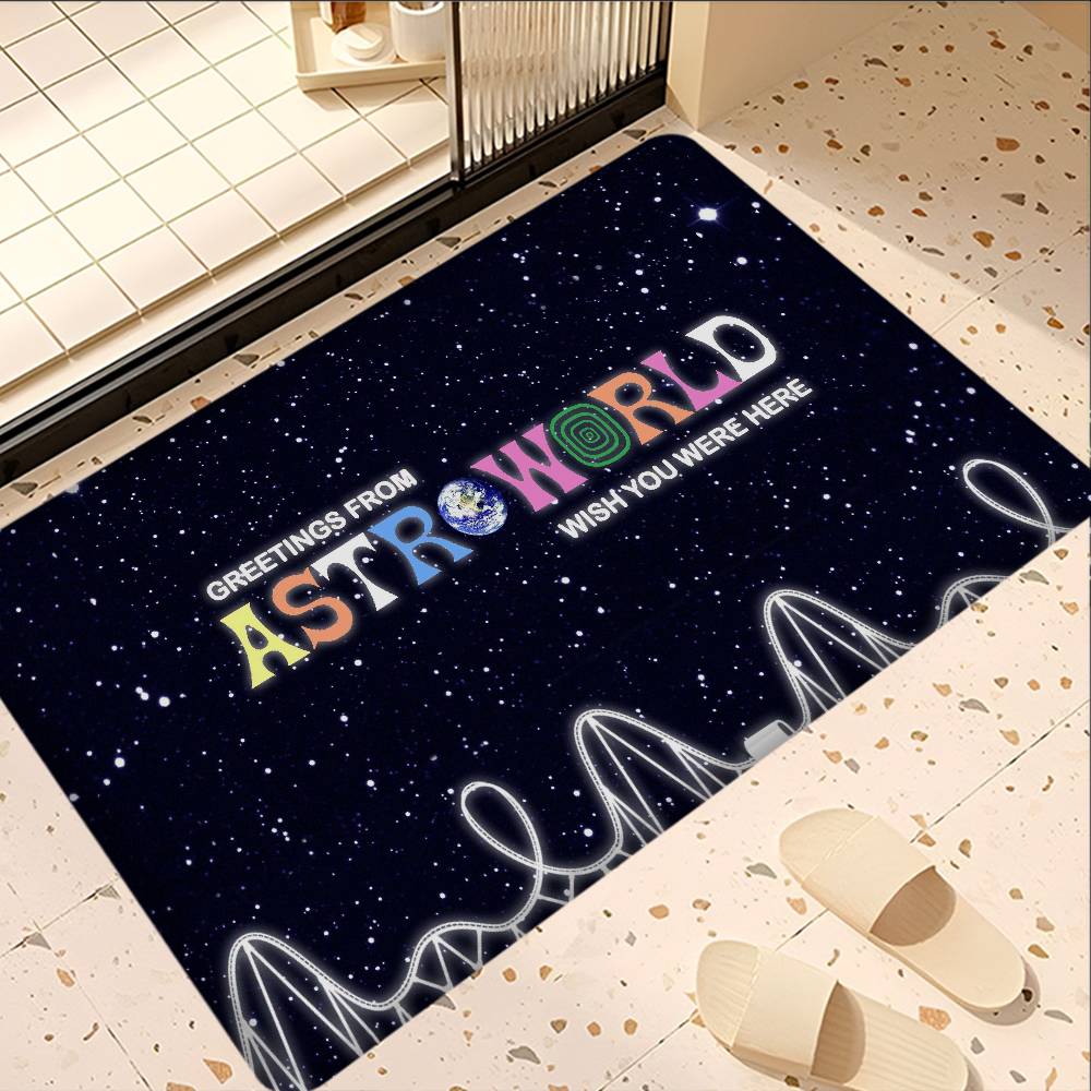 T-Travis S-Scott Astroworld Floor Mat Cheaper Anti-slip Modern Living Room Balcony Printed Bedside Mats 40x60cm
T-Travis S-Scott Astroworld Floor Mat Cheaper Anti-slip Modern Living Room Balcony Printed Bedside Mats 40x60cm