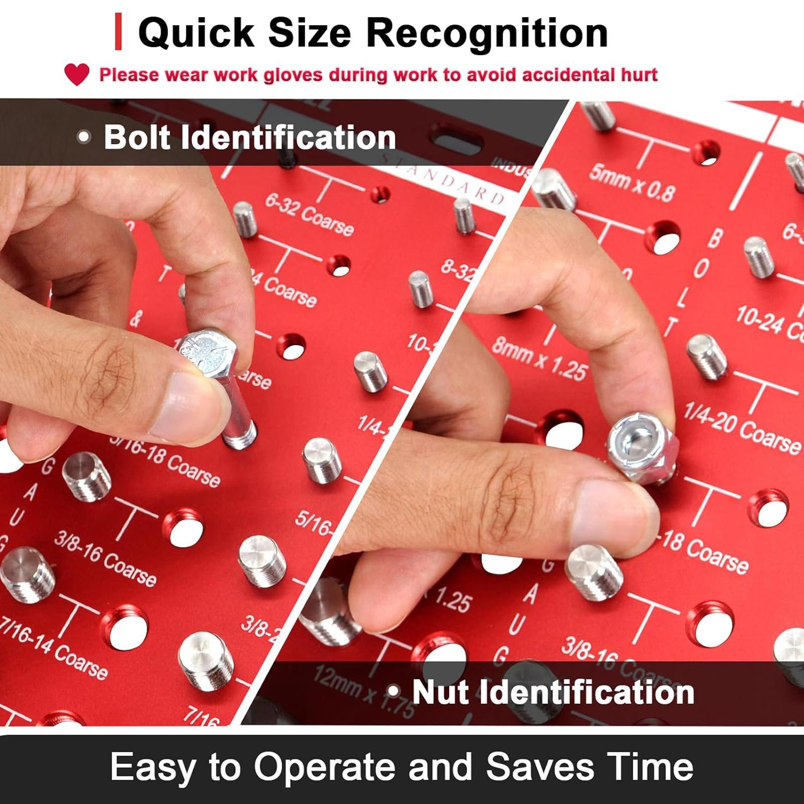 28 Thread Nut Size Checker Aluminum Alloy Gauge for and Sizes Easy Size Identification Tool Practical Thread Gauge Identifier Gau
28 Thread Nut Size Checker Aluminum Alloy Gauge for and Sizes Easy Size Identification Tool Practical Thread Gauge Identifier Gau