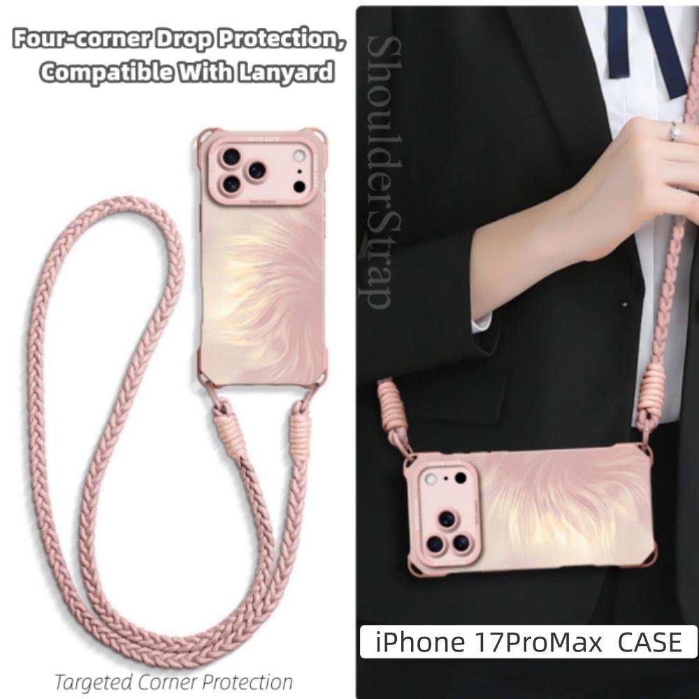 Phone Case ArmorCorner 4-Corner Strap, 10-Meter Drop Protection, Anti-Fingerprint for iPhone 16/17, iPhone 16Pro, iPhone 17Pro
Phone Case ArmorCorner 4-Corner Strap, 10-Meter Drop Protection, Anti-Fingerprint for iPhone 16/17, iPhone 16Pro, iPhone 17Pro