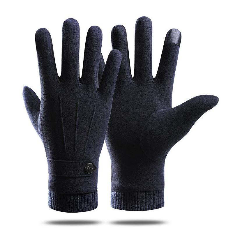 WTEMPO 1 пара однотонных зимних теплых перчаток с длинными пальцами, уличных велосипедных прогулочных плюшевых перчаток с сенсорным экраном 2 pairs темно-синий
WTEMPO 1 пара однотонных зимних теплых перчаток с длинными пальцами, уличных велосипедных прогулочных плюшевых перчаток с сенсорным экраном 2 pairs темно-синий