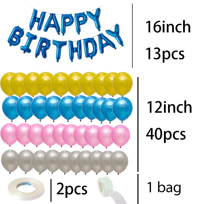1set birthday letter latex balloons, happy birthday party celebration banner decoration supplies kid Baby Shower Decoration Other
1set birthday letter latex balloons, happy birthday party celebration banner decoration supplies kid Baby Shower Decoration Other