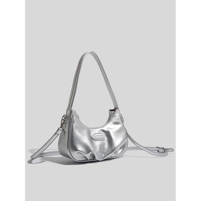 Niche texture underarm bag women s autumn and winter shoulder messenger bag high-end cloud silver crescent bag срібний
Niche texture underarm bag women s autumn and winter shoulder messenger bag high-end cloud silver crescent bag срібний