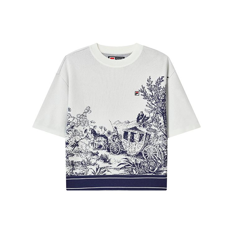 New FILA Drop Shoulder Sleeve T Shirt Women s All Over Print 2 F11W238403F-ZB M
New FILA Drop Shoulder Sleeve T Shirt Women s All Over Print 2 F11W238403F-ZB M