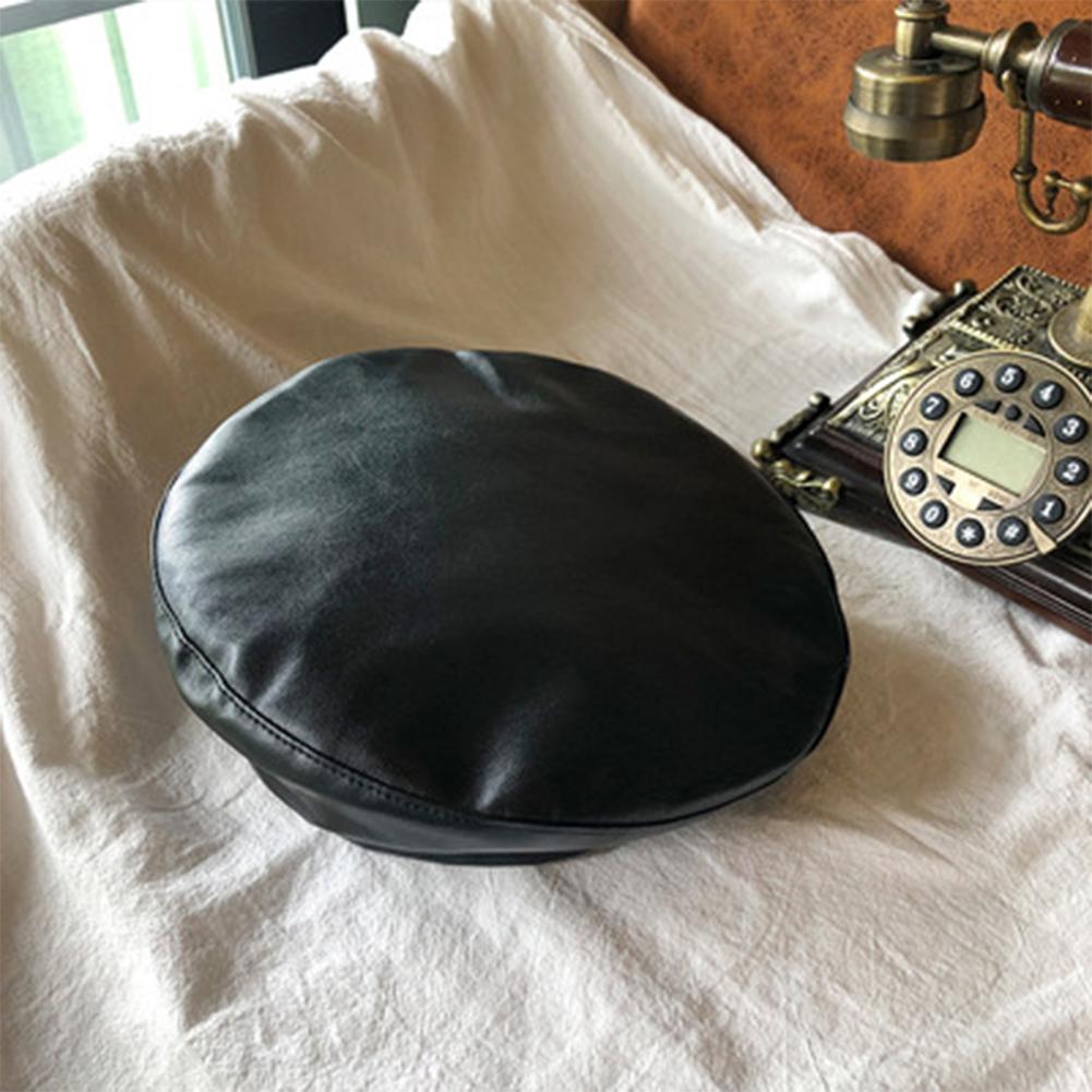 Women Lady Autumn Winter Solid Color Fashion Leather Multi-color Warm Hat Outdoor Cap black 58-62cm#1
Women Lady Autumn Winter Solid Color Fashion Leather Multi-color Warm Hat Outdoor Cap black 58-62cm#1