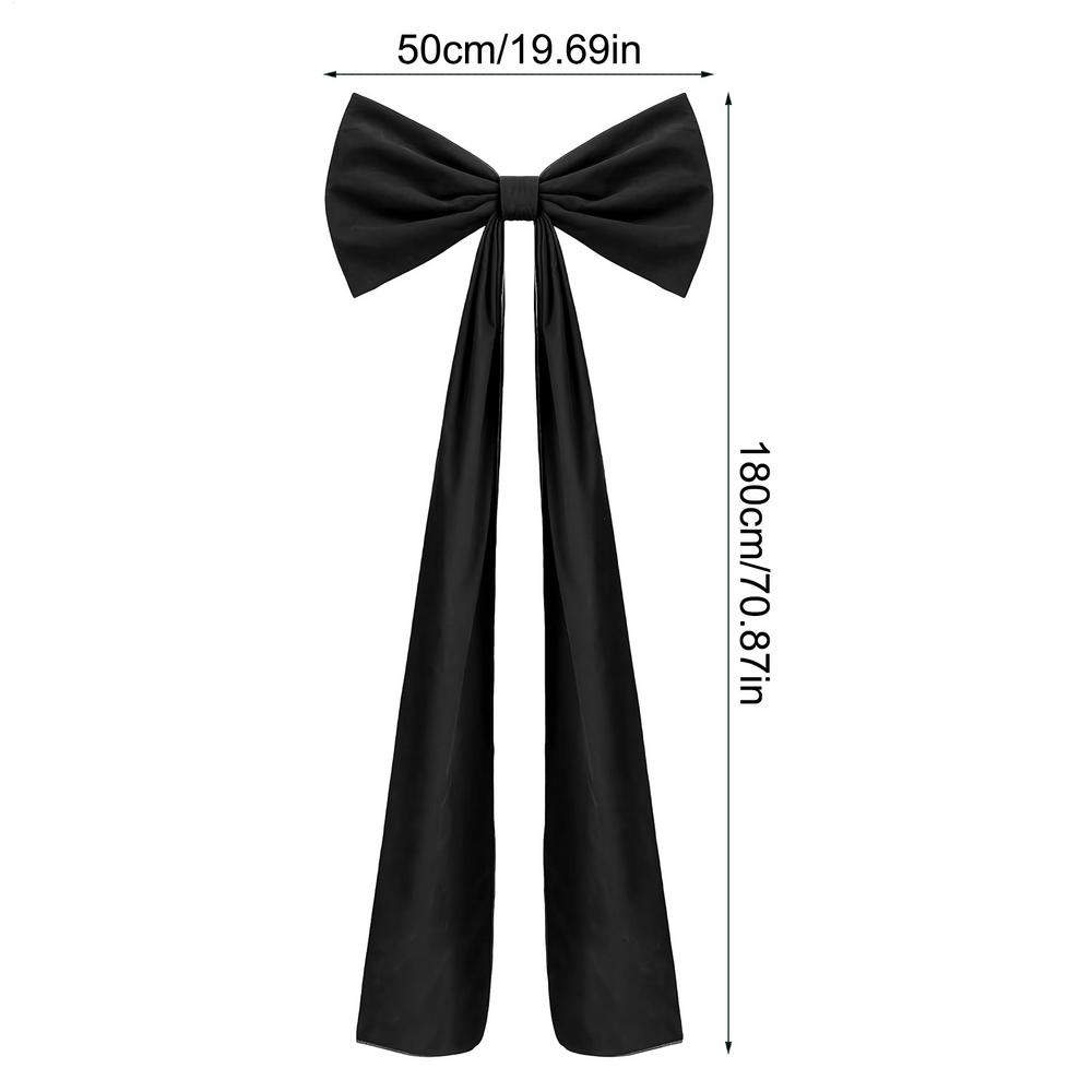 Big Christmas Bow Luxurious Wine Red Black White Bow Christmas Tree Bow velvet For Christmas Tree Doorway Decorations Holiday 180x50cm чорний
Big Christmas Bow Luxurious Wine Red Black White Bow Christmas Tree Bow velvet For Christmas Tree Doorway Decorations Holiday 180x50cm чорний