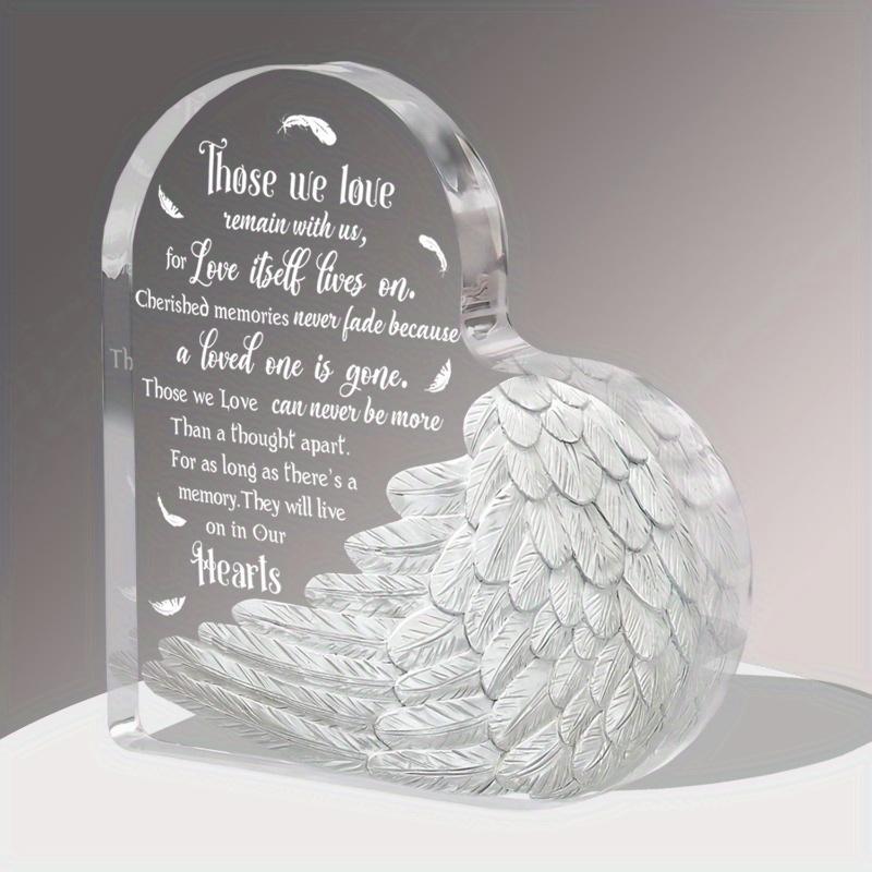 Memorial Christmas Ornaments: Acrylic Angel (Wings) Tree Decor. Condolence/Bereavement/Sympathy Memorial Gift. чистый
Memorial Christmas Ornaments: Acrylic Angel (Wings) Tree Decor. Condolence/Bereavement/Sympathy Memorial Gift. чистый