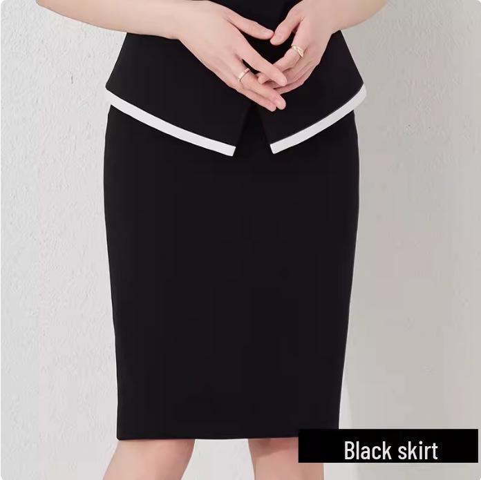 Летняя мода Черно-белый женский юбочный костюм - Приталенный дизайн для профессионалов салонов и ювелирных магазинов Extra Extra Large
Летняя мода Черно-белый женский юбочный костюм - Приталенный дизайн для профессионалов салонов и ювелирных магазинов Extra Extra Large