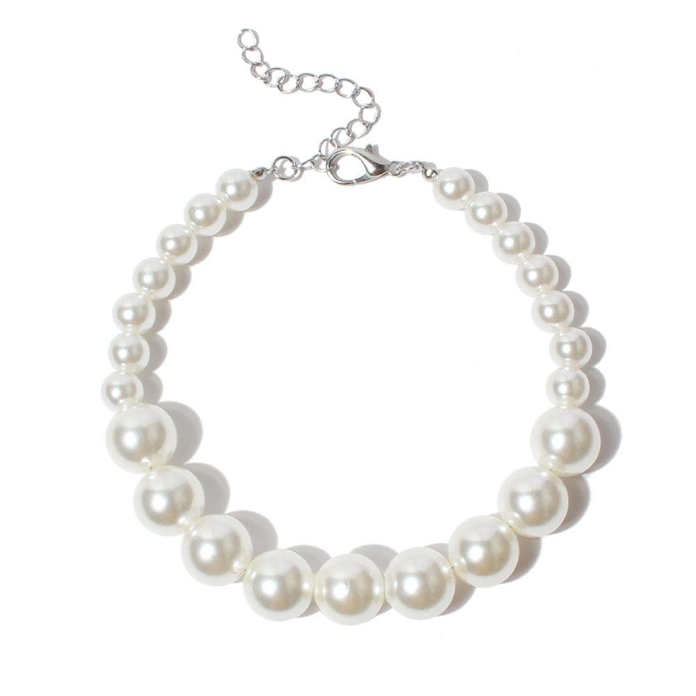 Cute Teddy Buddy Dou Dog Pearl Chain, Small and Medium Dog Collar Pet Necklace Accessories білий
Cute Teddy Buddy Dou Dog Pearl Chain, Small and Medium Dog Collar Pet Necklace Accessories білий