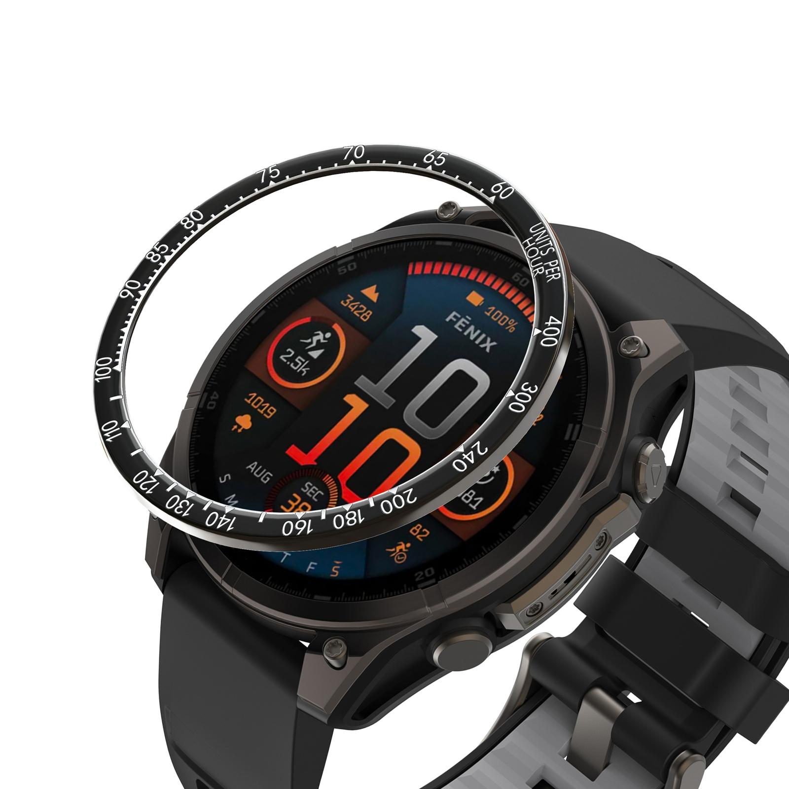 Для годинника Garmin Fenix 8 43 мм Захисне кільце з нержавіючої сталі з дизайном шкали рамки B
Для годинника Garmin Fenix 8 43 мм Захисне кільце з нержавіючої сталі з дизайном шкали рамки B