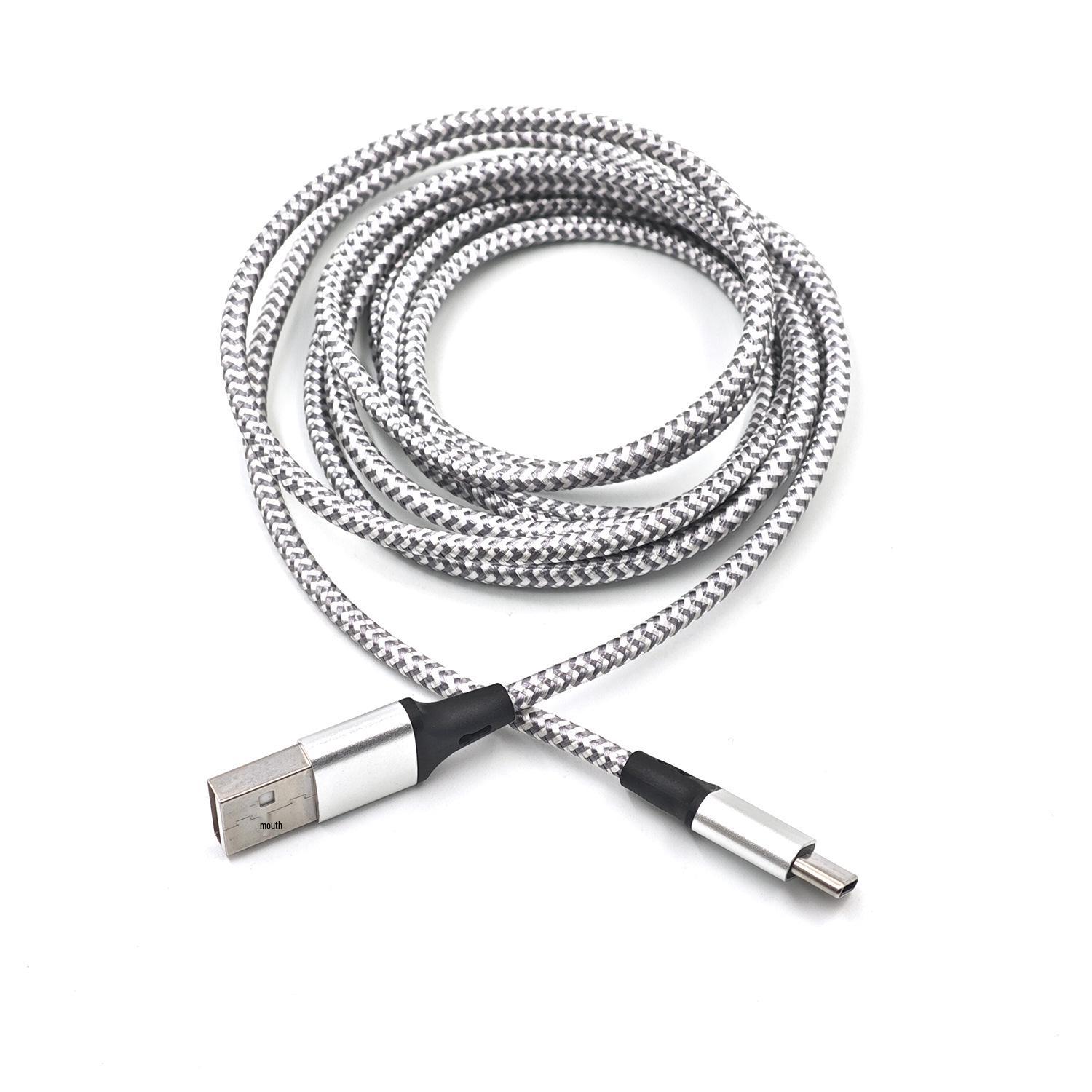 USB-C Fast Charging Cable for Apple & Huawei Devices A to C Braided Cable 1.8m
USB-C Fast Charging Cable for Apple & Huawei Devices A to C Braided Cable 1.8m