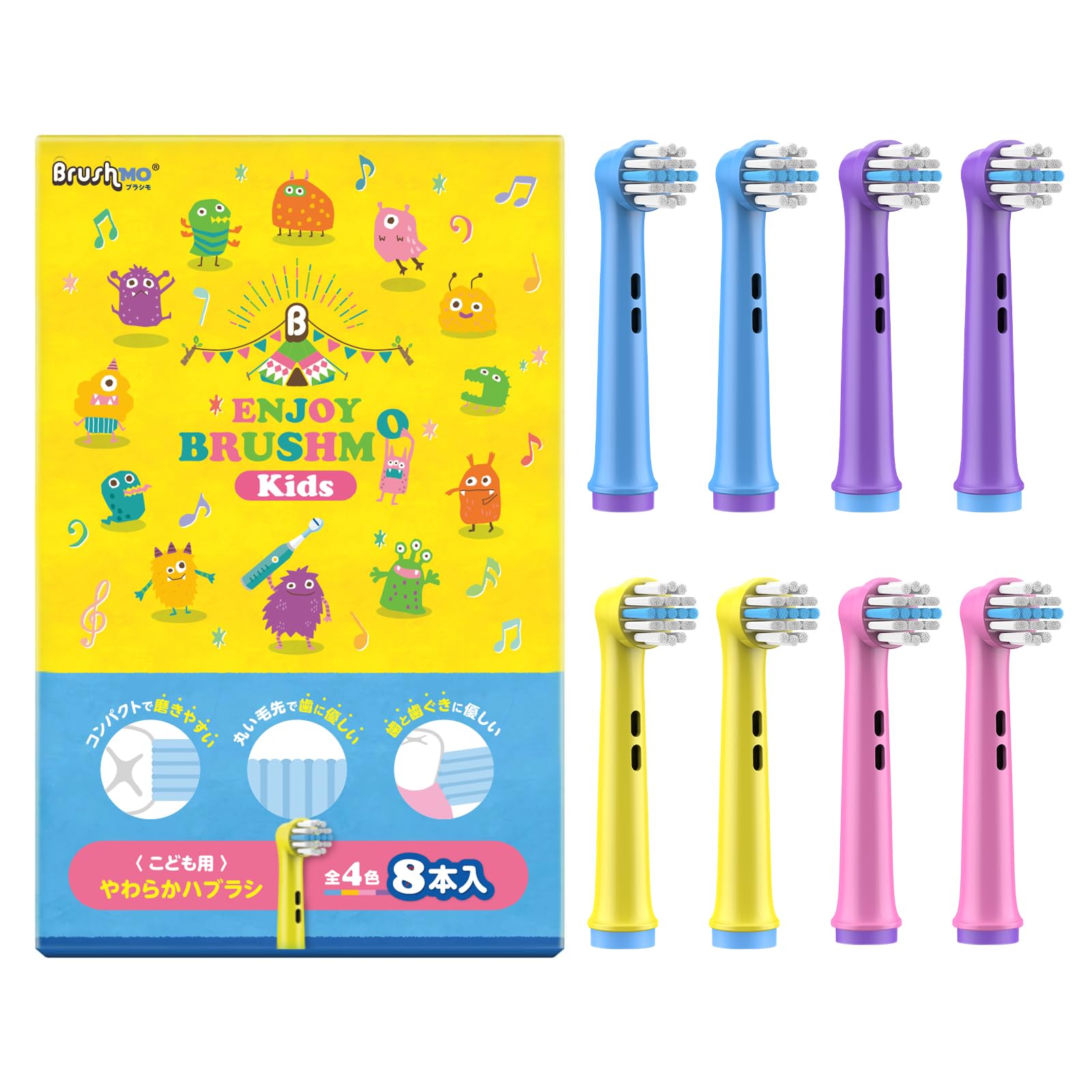 Brasmo Compatible Brown Oral B Electric Replacement Compatible with 8 Pieces EB10 Brush, Toothbrush, Brush, Children, Soft,
Brasmo Compatible Brown Oral B Electric Replacement Compatible with 8 Pieces EB10 Brush, Toothbrush, Brush, Children, Soft,