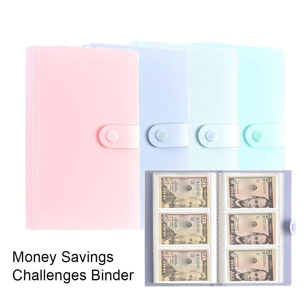 1Pcs Portable Money Savings Challenges Binder Practical Bills Collection Book Fun Way transparent-120 Slots
1Pcs Portable Money Savings Challenges Binder Practical Bills Collection Book Fun Way transparent-120 Slots