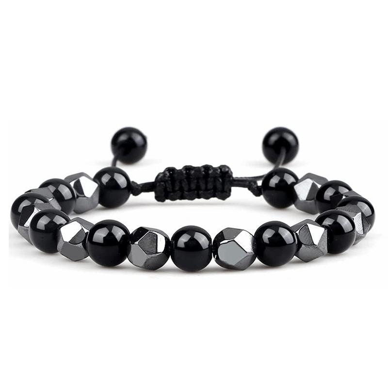 JYL TS Bracelet Eye Various Sizes Enhances Courage & Prosperity 2-Black agate black gallstone блискучий рожевий колір
JYL TS Bracelet Eye Various Sizes Enhances Courage & Prosperity 2-Black agate black gallstone блискучий рожевий колір