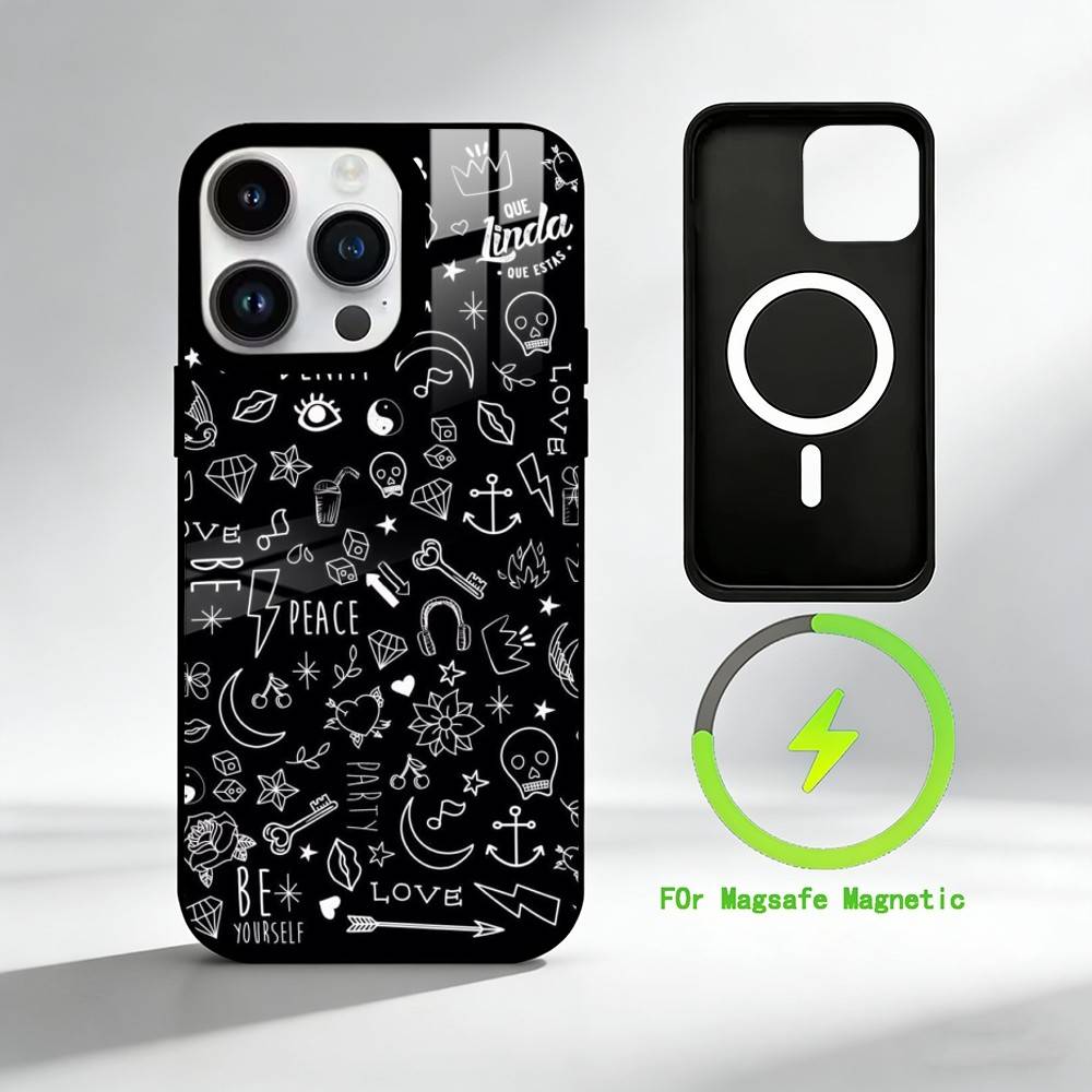 C-Chalkboard Doodle Phone Case For iPhone 17 16 15 14 13 12 Pro Max Plus for Mirror Wireless Magnetic Cover iphone16e
C-Chalkboard Doodle Phone Case For iPhone 17 16 15 14 13 12 Pro Max Plus for Mirror Wireless Magnetic Cover iphone16e