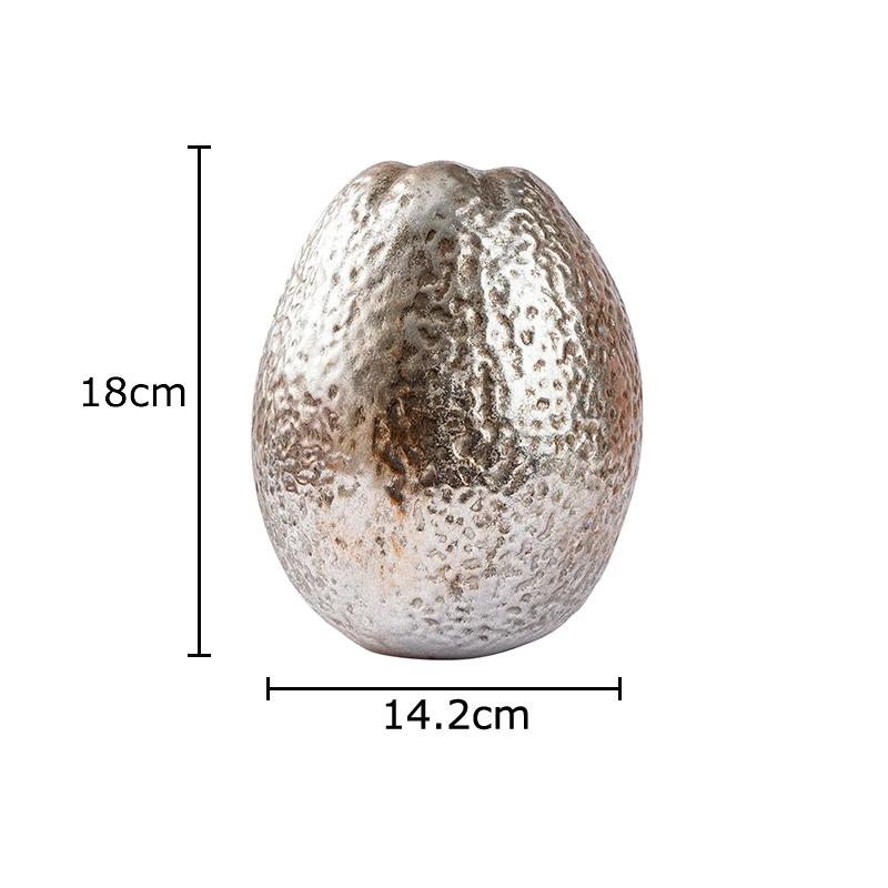 Gold/Silver Carambola Porcelain Vase Plant Pots Table Decoration Ornaments Flower Arrangement Ceramic Vase Room Aesthetic Decor
Gold/Silver Carambola Porcelain Vase Plant Pots Table Decoration Ornaments Flower Arrangement Ceramic Vase Room Aesthetic Decor