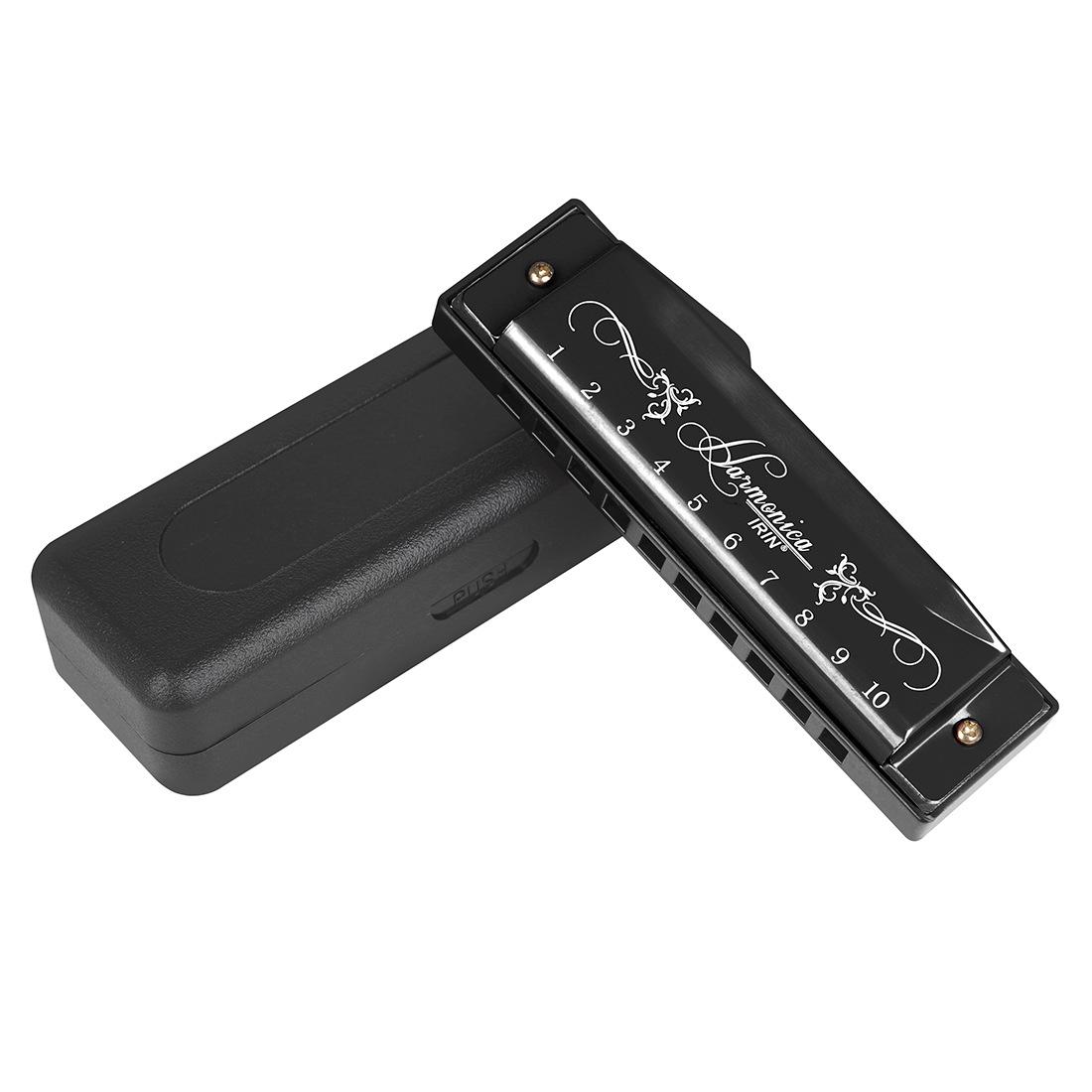 IRIN 10-Hole, 10-Reed Harmonica in C Key - Beginner Friendly чёрный
IRIN 10-Hole, 10-Reed Harmonica in C Key - Beginner Friendly чёрный