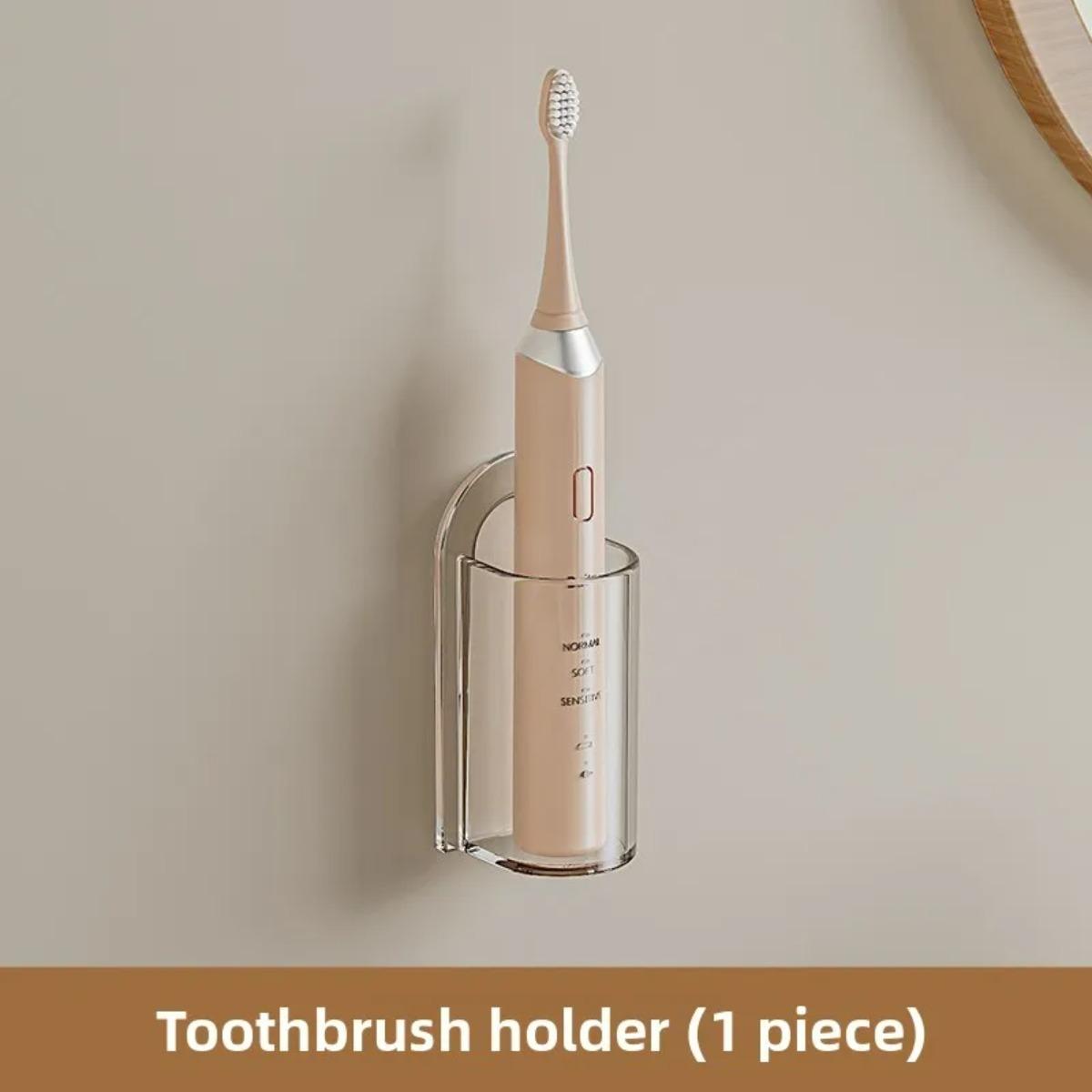 Wall Mounted Electric Toothbrush Holder Wall No Drill Drain Hole Bathroom Storage Rack Bathroom Organizer Bathroom Accessories
Wall Mounted Electric Toothbrush Holder Wall No Drill Drain Hole Bathroom Storage Rack Bathroom Organizer Bathroom Accessories