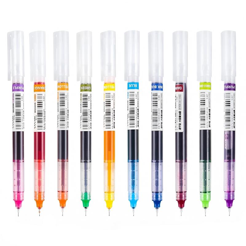 10Pcs Needle Tip Gel Pens Set Smooth Liquid Ink for Journaling Note-Taking & Office School Stationery Supplies
10Pcs Needle Tip Gel Pens Set Smooth Liquid Ink for Journaling Note-Taking & Office School Stationery Supplies