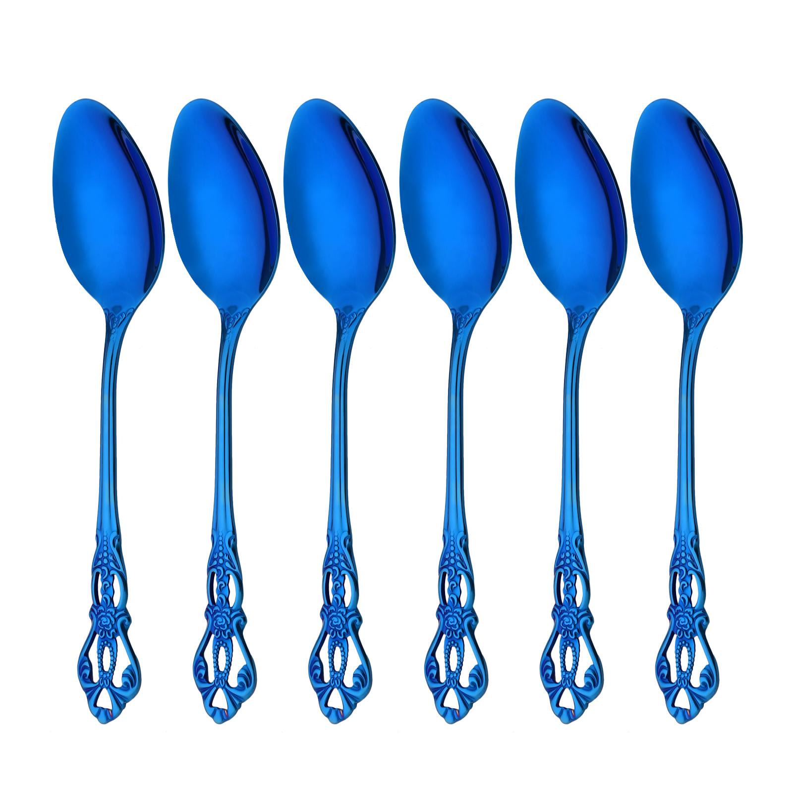 6/8/32 шт. блестящий синий набор посуды, зеркально полированная посуда из нержавеющей стали, набор столовых приборов, ножи, вилки, ложки, набор столовых приборов 6pcs dinner spoon
6/8/32 шт. блестящий синий набор посуды, зеркально полированная посуда из нержавеющей стали, набор столовых приборов, ножи, вилки, ложки, набор столовых приборов 6pcs dinner spoon