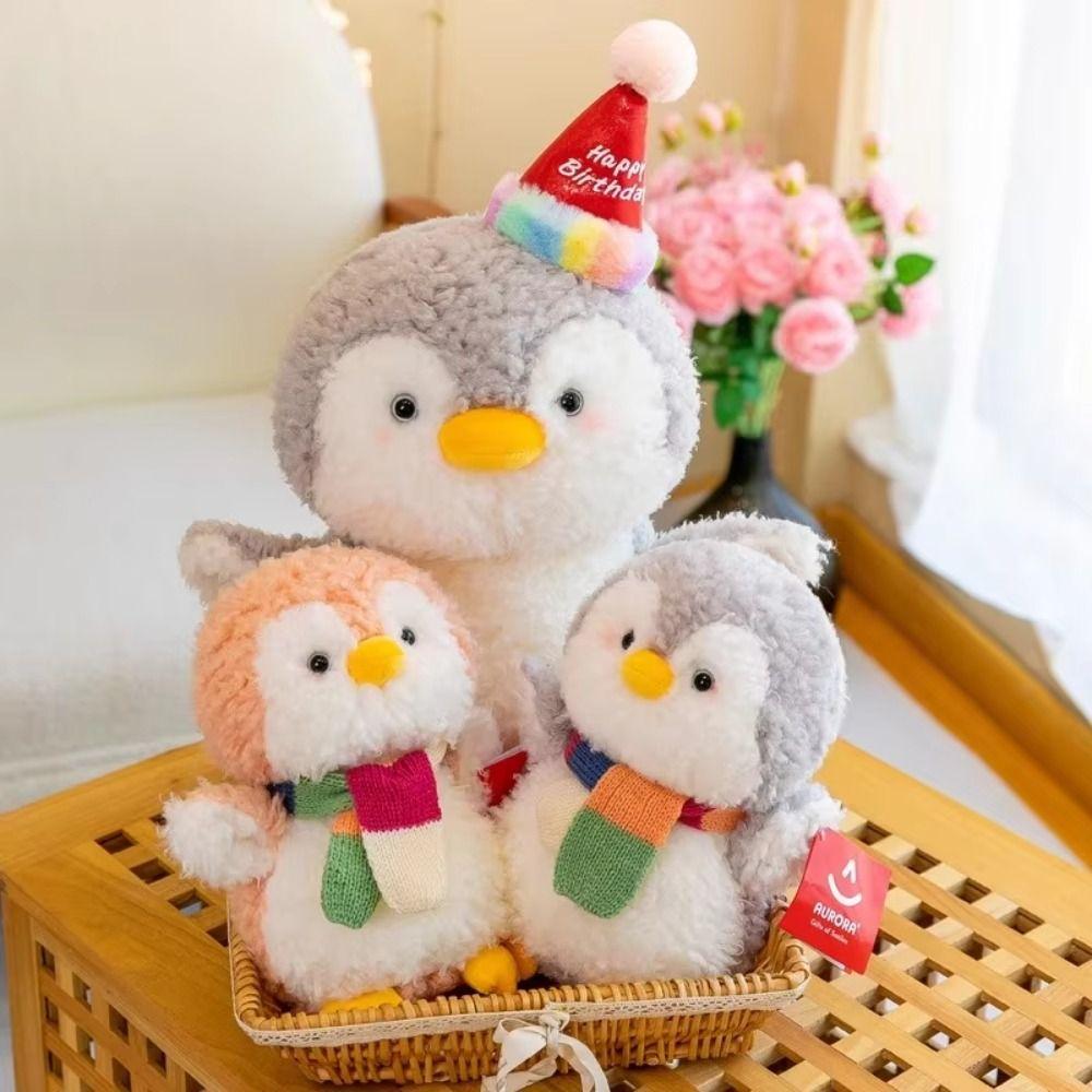 PP Cotton Birthday Hat Animal Kids Doll Simulation Birthday Penguin Plush Doll Birthday Parties 25cm-Style A
PP Cotton Birthday Hat Animal Kids Doll Simulation Birthday Penguin Plush Doll Birthday Parties 25cm-Style A