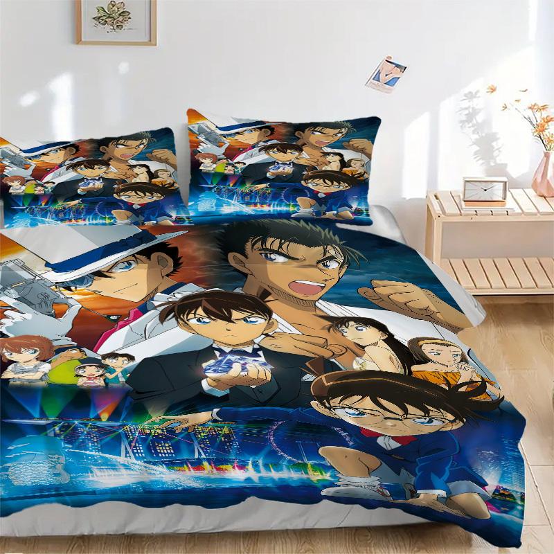 Detective Conan Movie Poster Bedding Set - 3 Piece Comforter Cover Gift for Bedroom,Includes No InsertB178 135x200cm
Detective Conan Movie Poster Bedding Set - 3 Piece Comforter Cover Gift for Bedroom,Includes No InsertB178 135x200cm