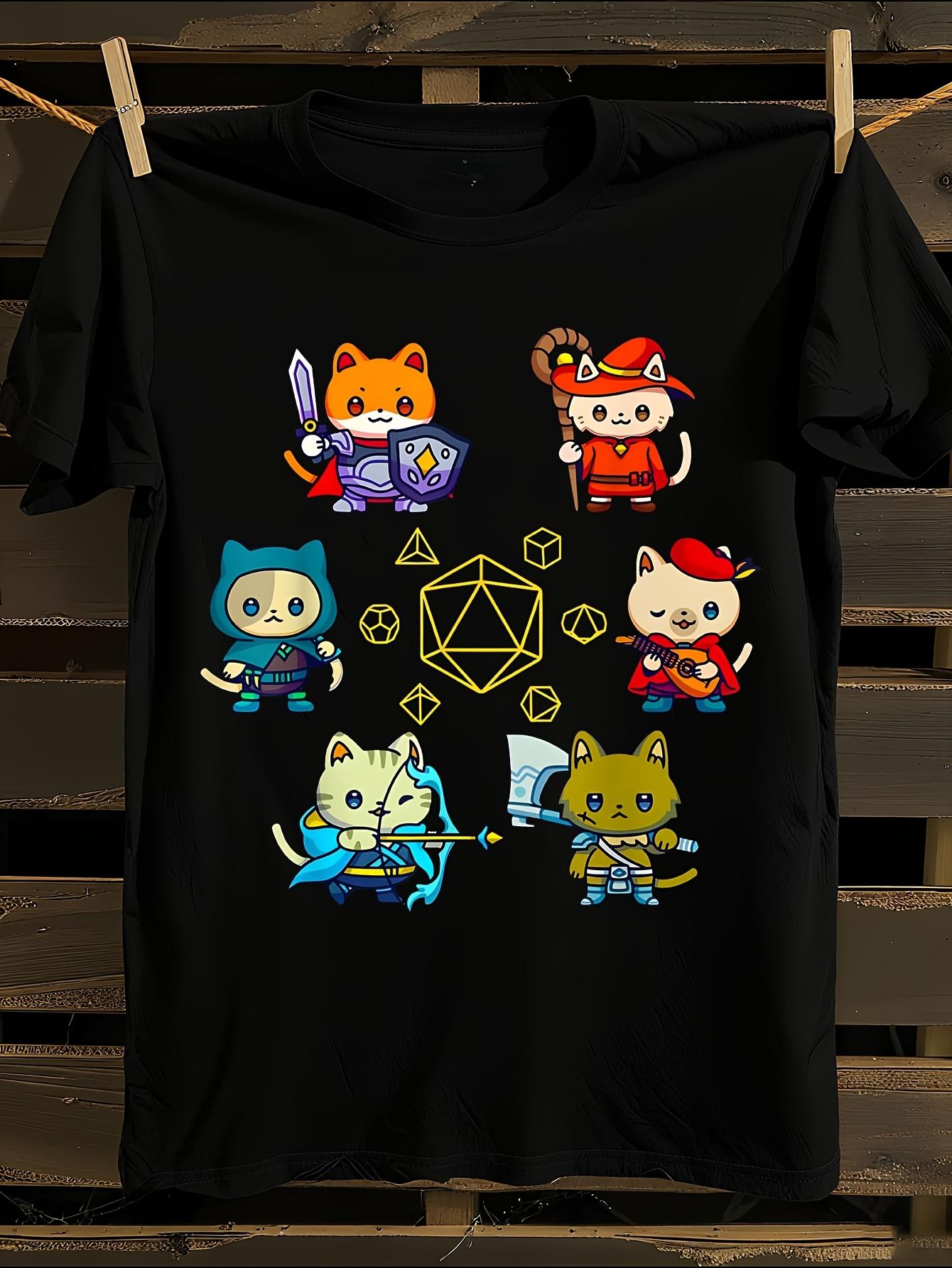 & WoRPG Gamer Cat D20 Dice T-Shirt S
& WoRPG Gamer Cat D20 Dice T-Shirt S