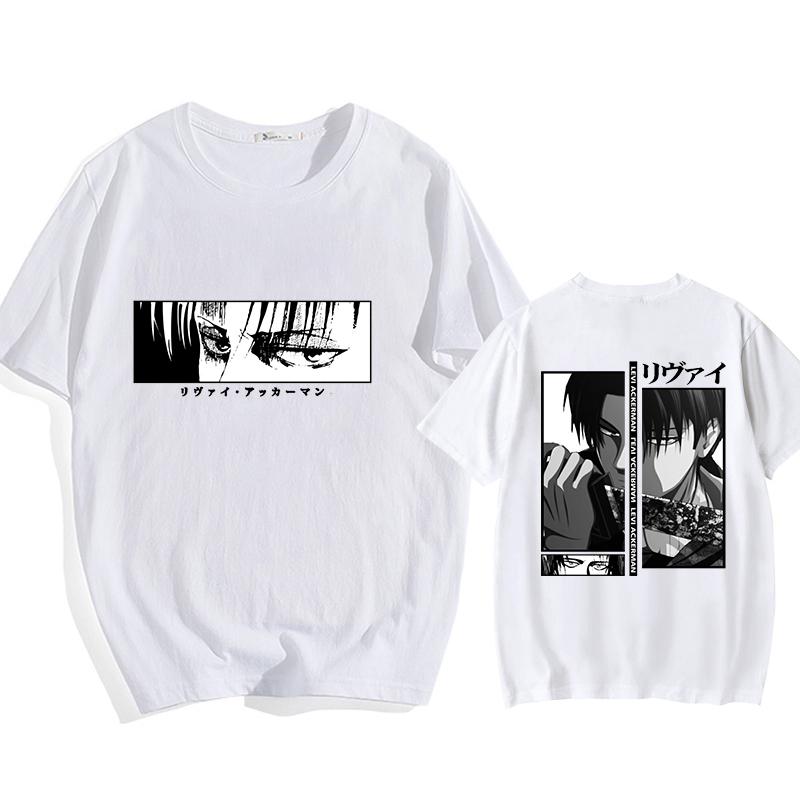 Японське аніме Футболка з графічним принтом Леві Аккермана Вулична крута Y2K Хараджуку Сорочка Леві Аккермана Футболка Топ Унісекс XL
Японське аніме Футболка з графічним принтом Леві Аккермана Вулична крута Y2K Хараджуку Сорочка Леві Аккермана Футболка Топ Унісекс XL