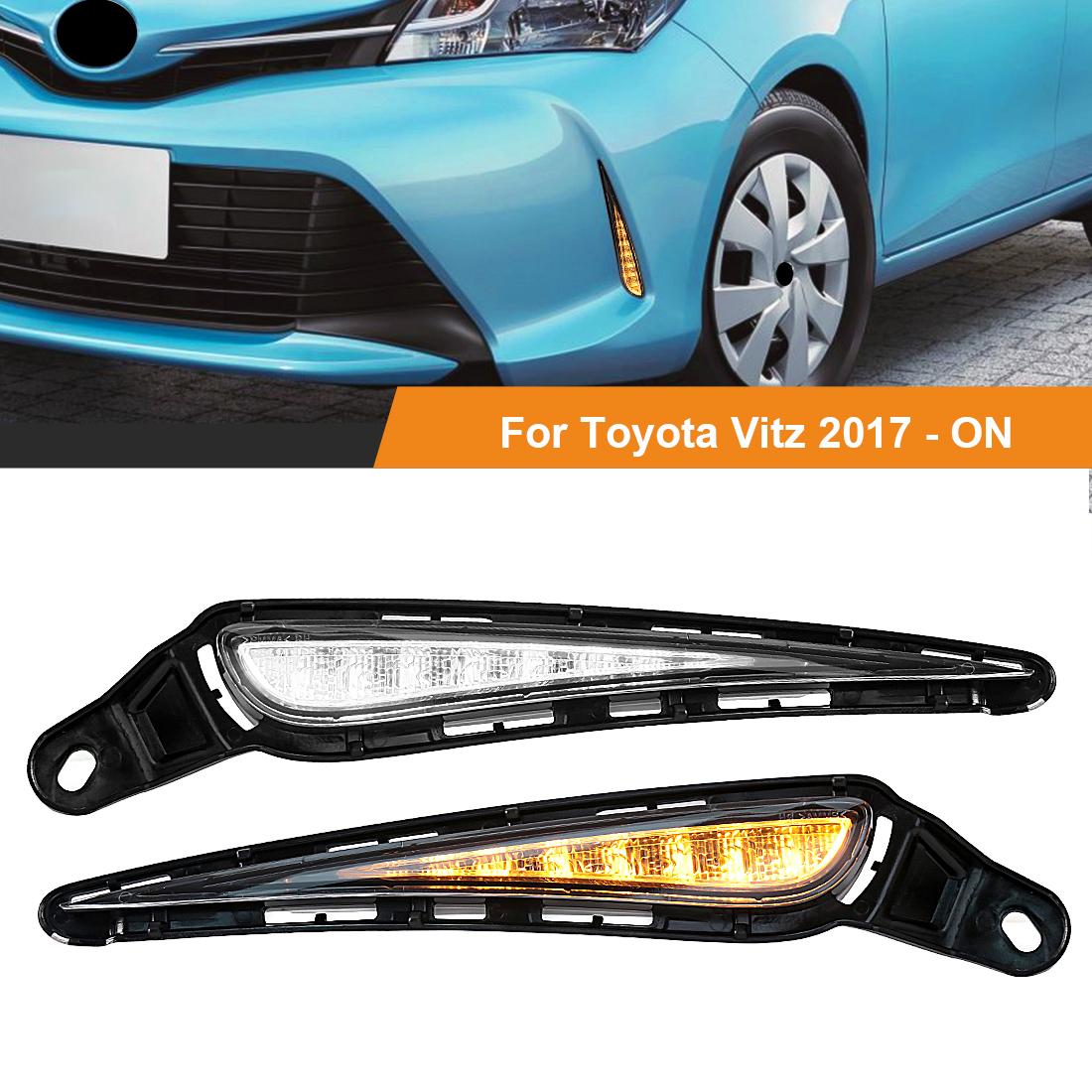 DLAA для Toyota Vitz 2017 2018 2019 светодиодные дневные ходовые огни DRL поворотник противотуманные фары белые желтые водонепроницаемые автомобильные аксессуары
DLAA для Toyota Vitz 2017 2018 2019 светодиодные дневные ходовые огни DRL поворотник противотуманные фары белые желтые водонепроницаемые автомобильные аксессуары