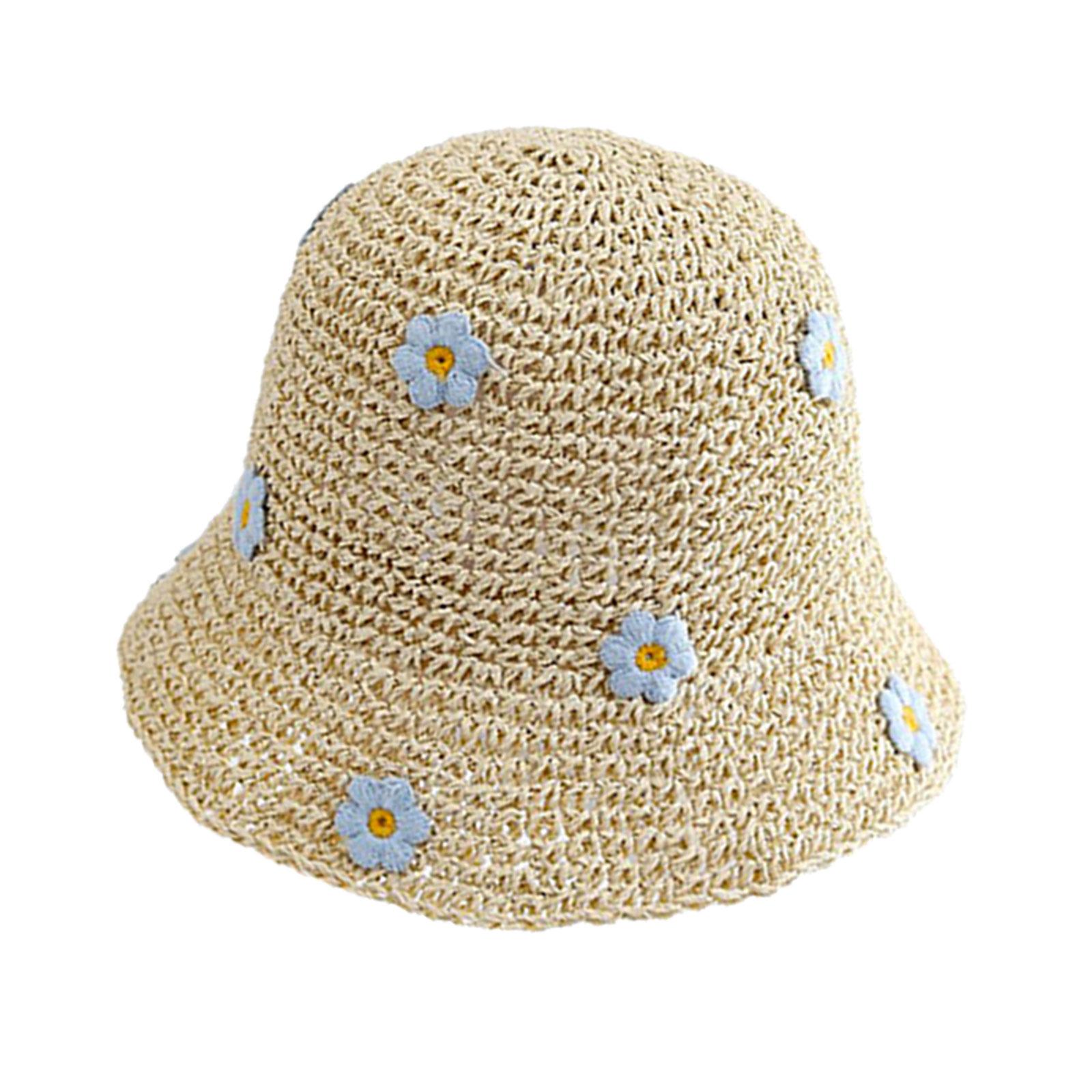 Stylish and Adorable Flower Straw Hat Breathable Elegant Bucket Hat Holiday Vacation Headpiece бежевый
Stylish and Adorable Flower Straw Hat Breathable Elegant Bucket Hat Holiday Vacation Headpiece бежевый